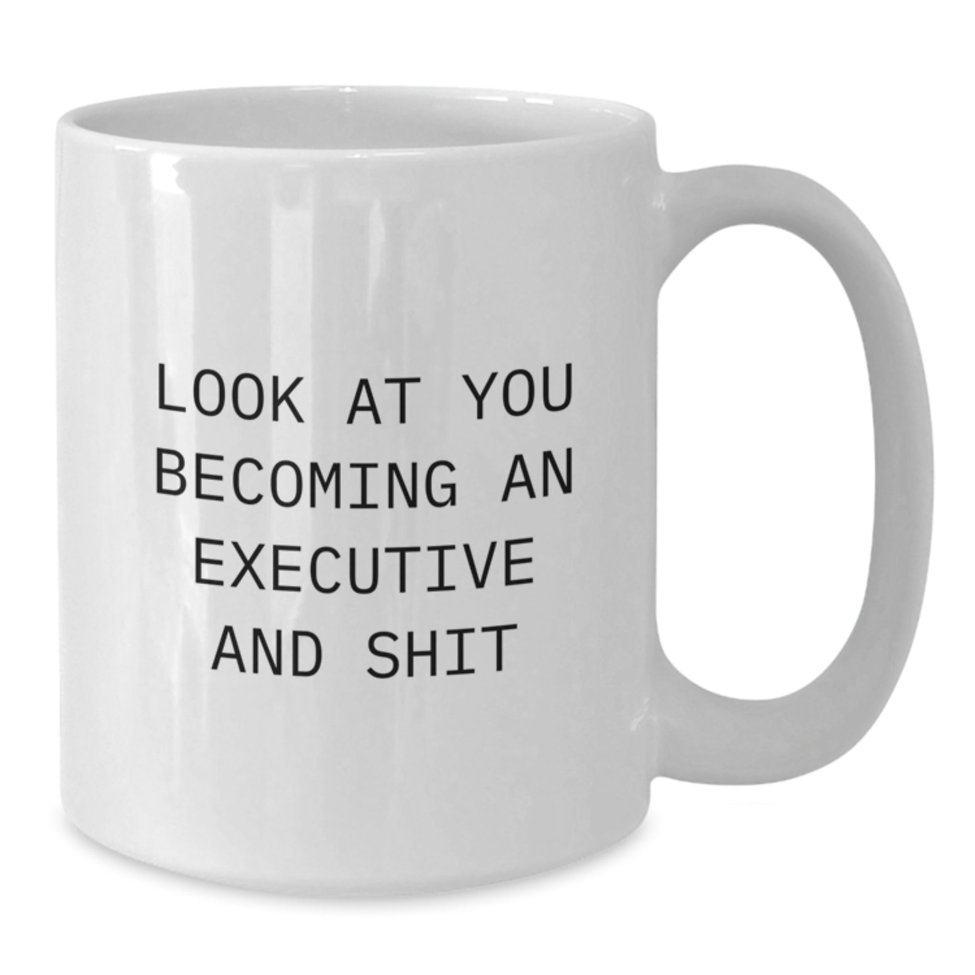 Funny Executive Gifts for Men, Women, Coworkers, and Friends - White Coffee Mug - Gifts from Family, Friends, and Loved Ones - Additional