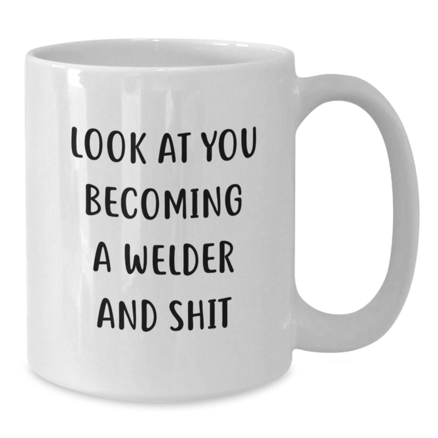 Funny Welder Gifts from Friends, Unique White Coffee Mugs for Men, Women, Coworkers, Family - 11oz or 15oz Ceramic - Additional