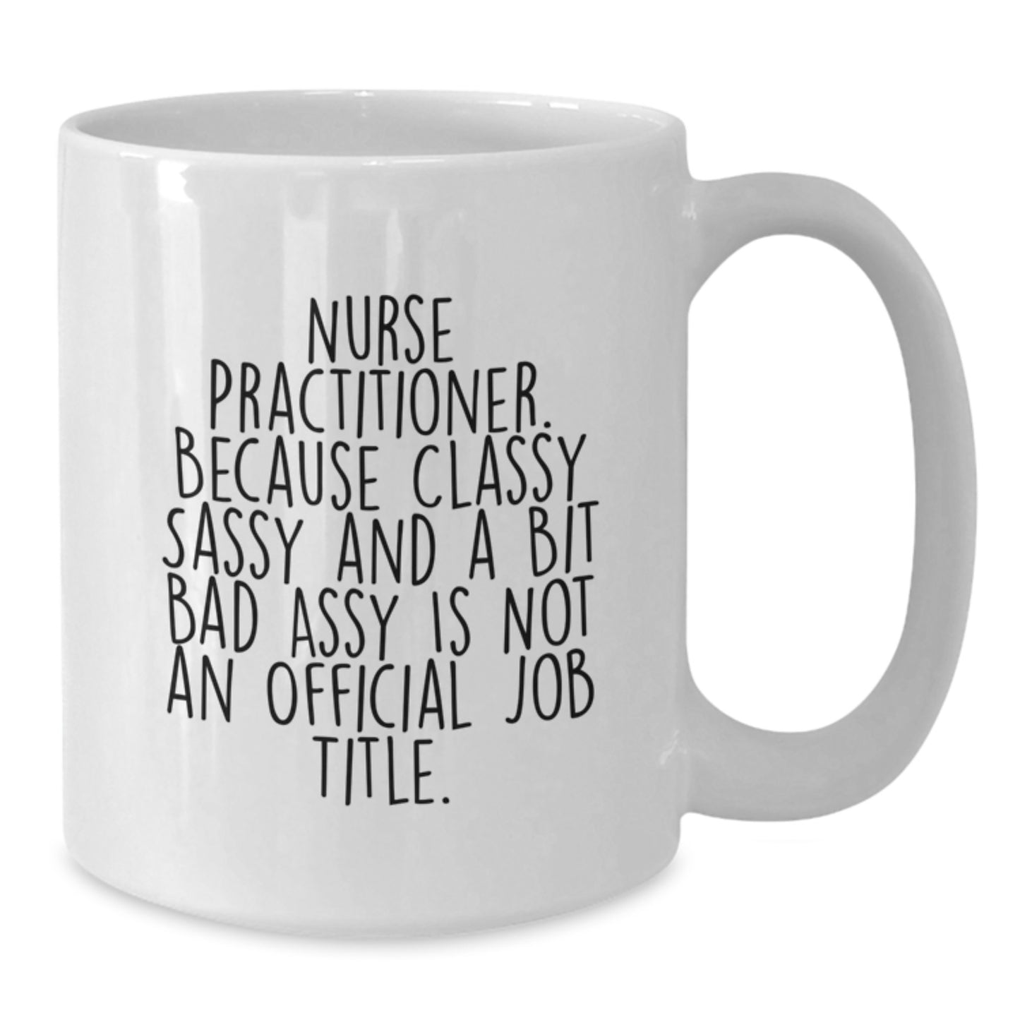 Nurse Practitioner Keepsake White Coffee Mug for Him Graduation Gift - Additional