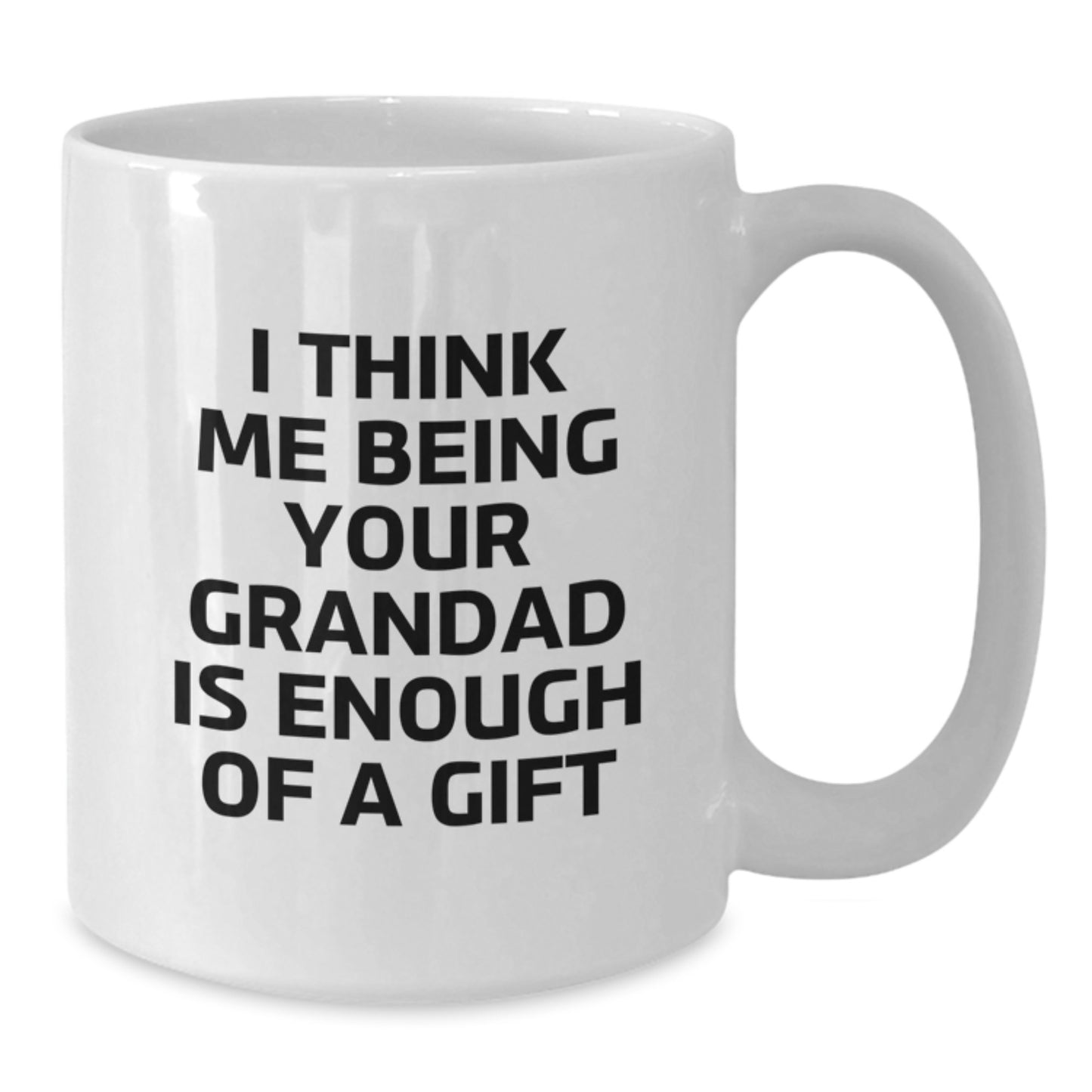 Funny Grandad White Coffee Mugs Gifts from Family, Gifts for Grandad on Graduation Unique Occasion - Additional