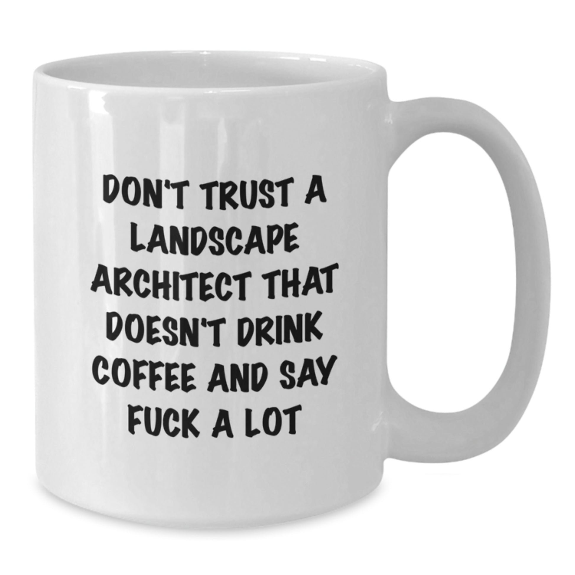 Landscape Architect Keepsake Mug for Him White Ceramic Birthday Gift - Additional