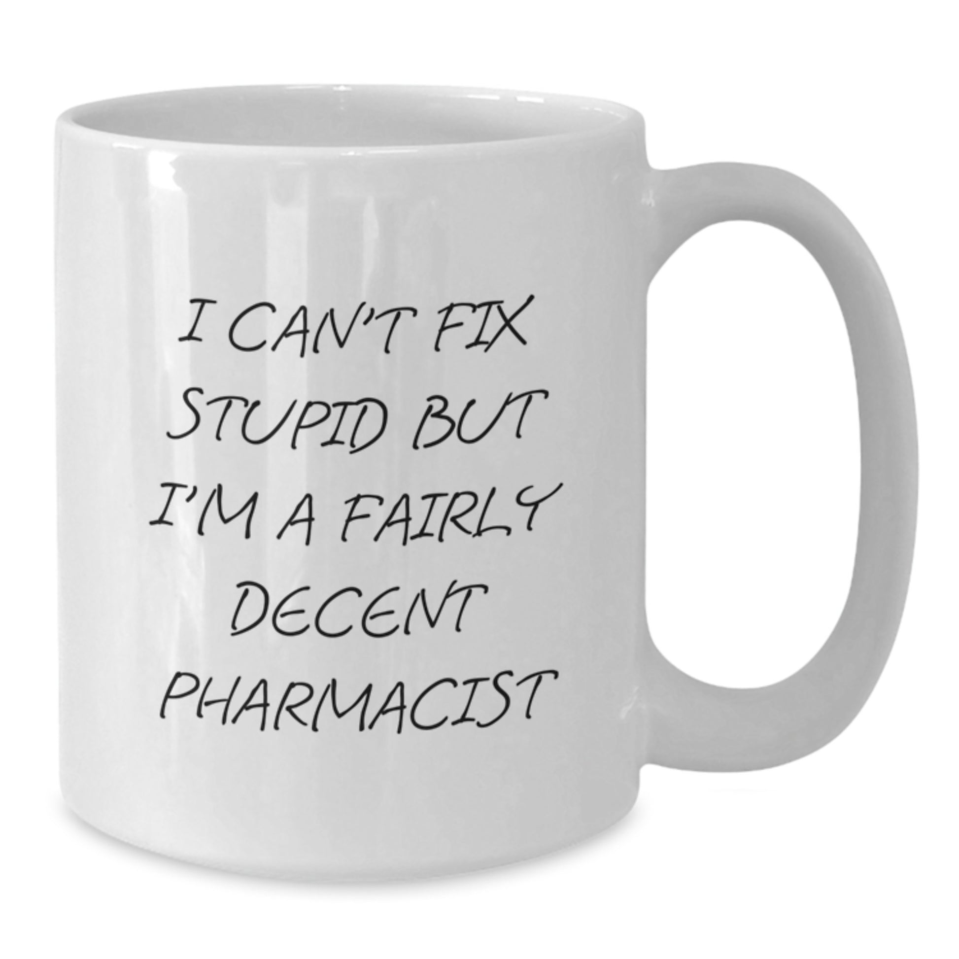 Funny Pharmacist White Coffee Mugs Gifts from Men to Women for Pharmacist Friends Family Coworkers - Additional
