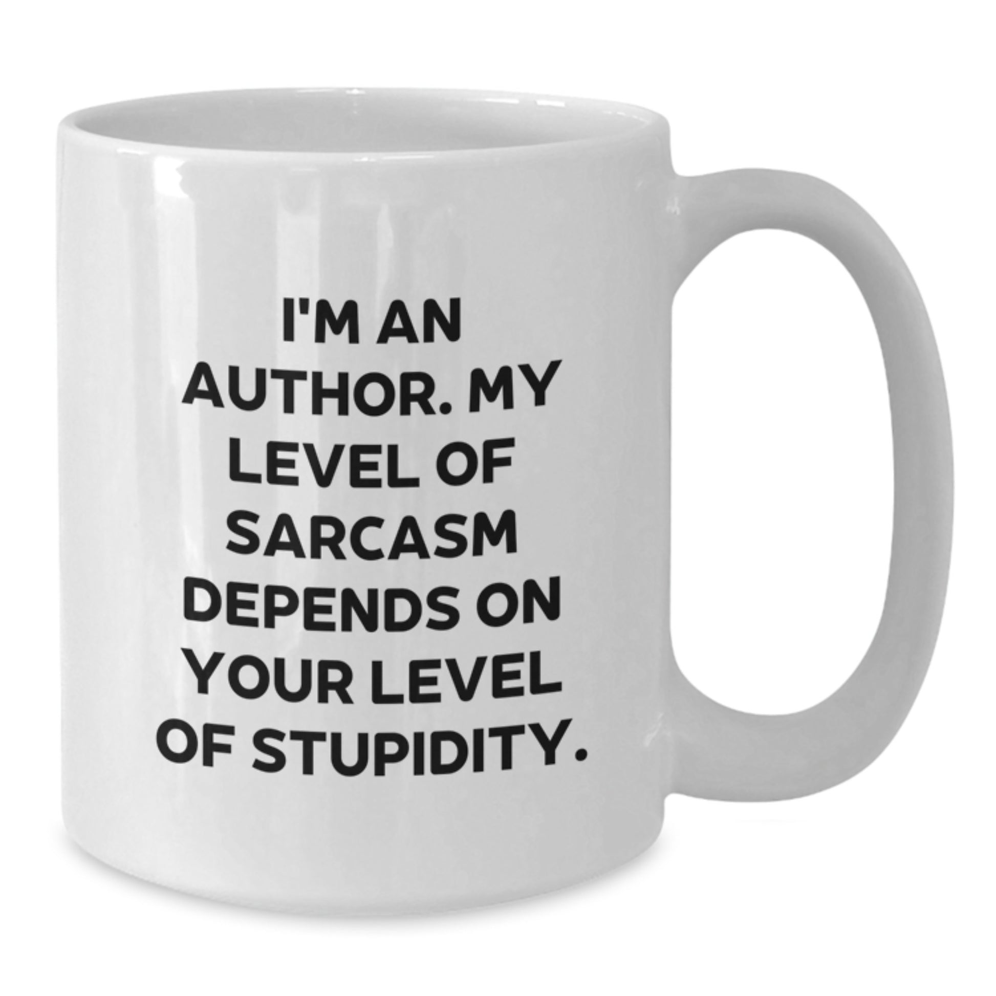 Funny Author Gifts for Men, White Coffee Mug with Inspirational Quote - Gifts from Friends to Graduation Unique Gifts - Additional