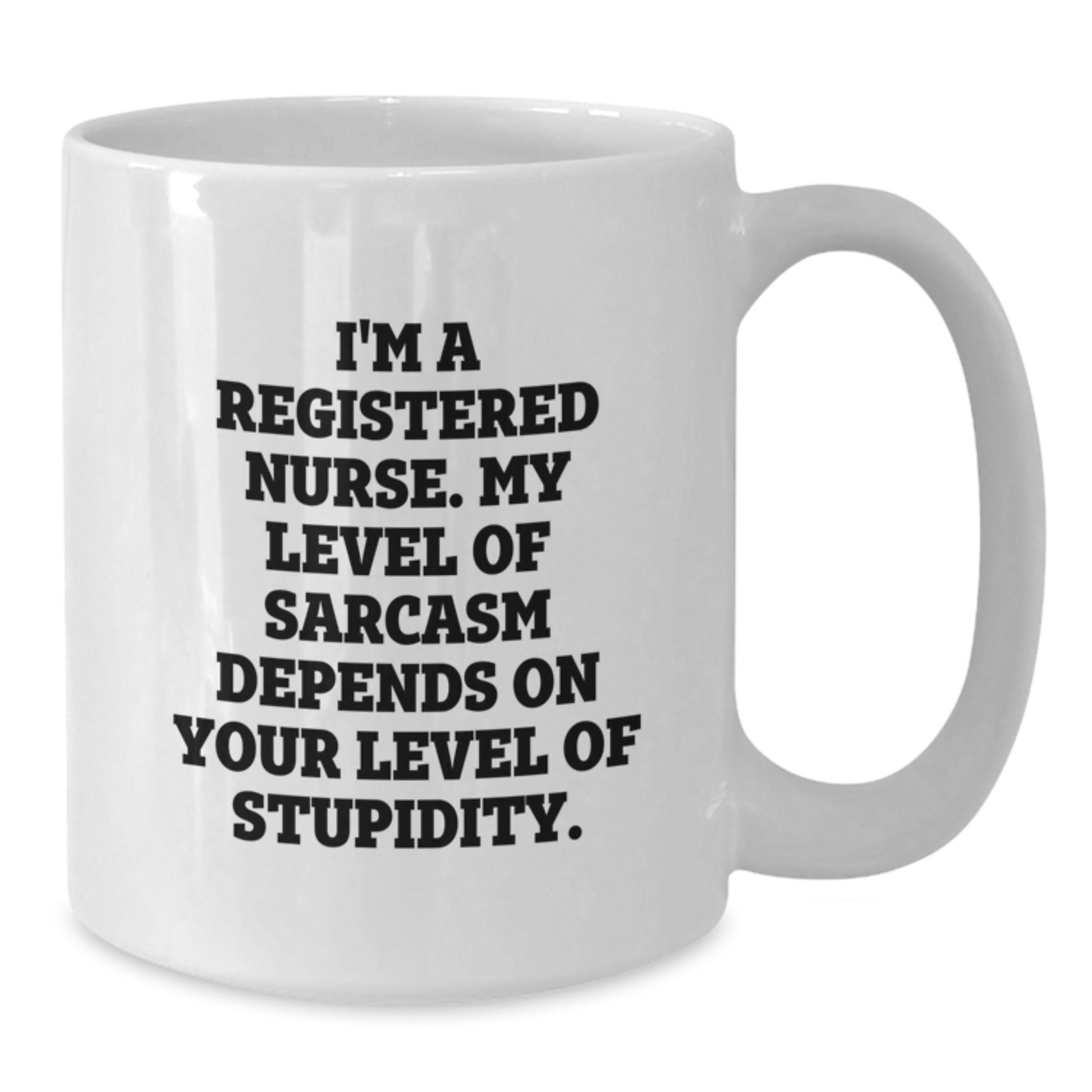 Registered Nurse Keepsake White Coffee Mug for Him Birthday Gift - Additional
