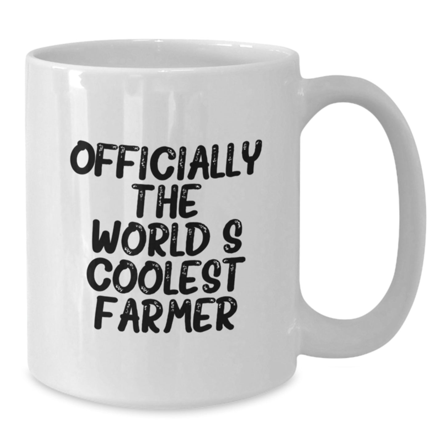 For Him Keepsake Birthday Gift Officially The World's Coolest Farmer Mug - Additional