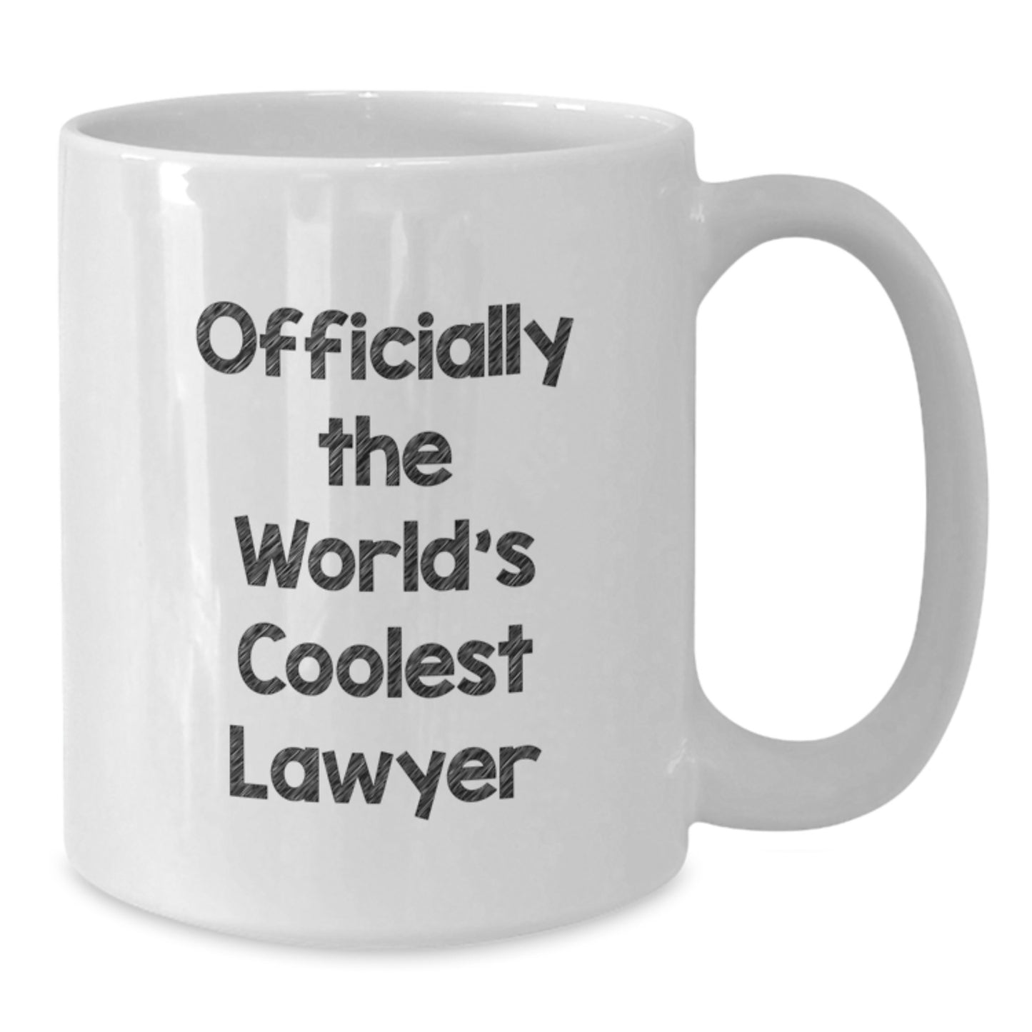 For Him Keepsake Birthday Gift Officially The World's Coolest Lawyer Mug - Additional