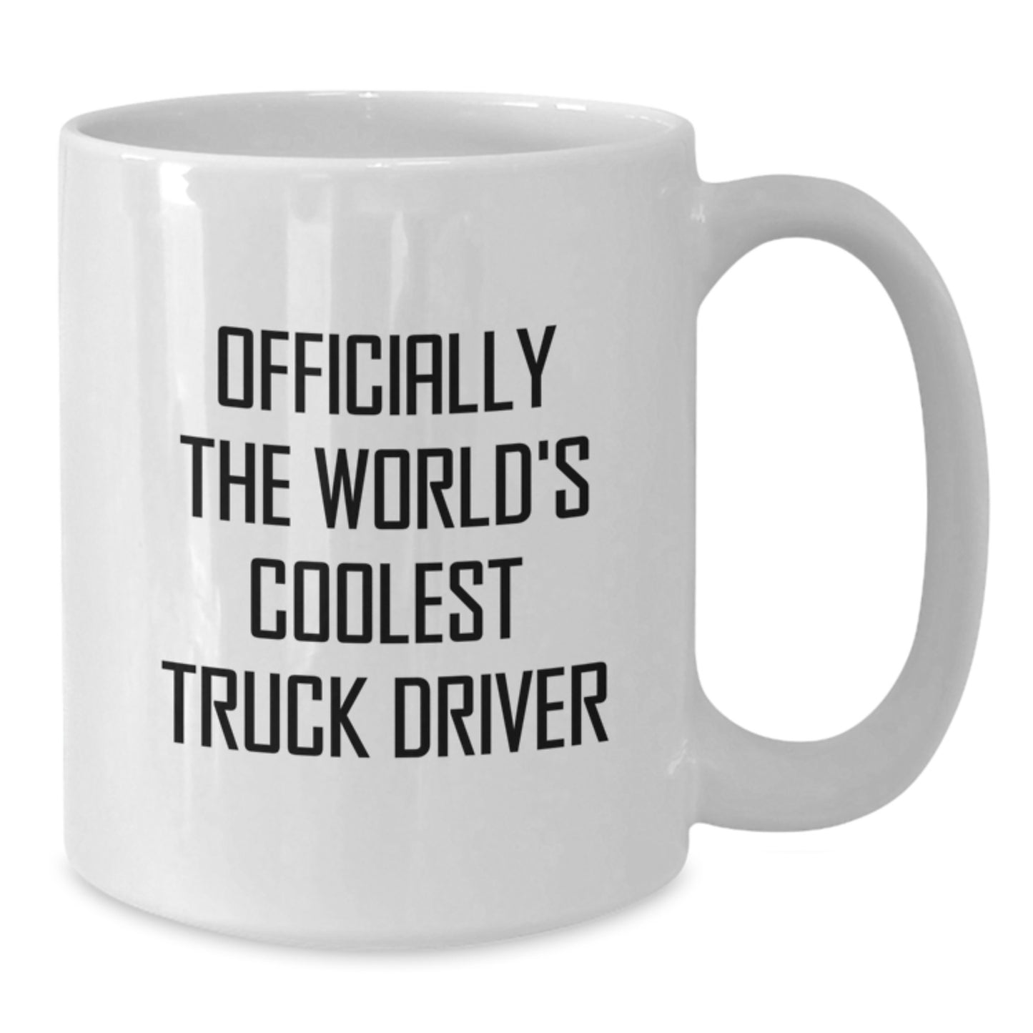 Truck Driver Keepsake Mug for Him Birthday Gift World's Coolest - Additional
