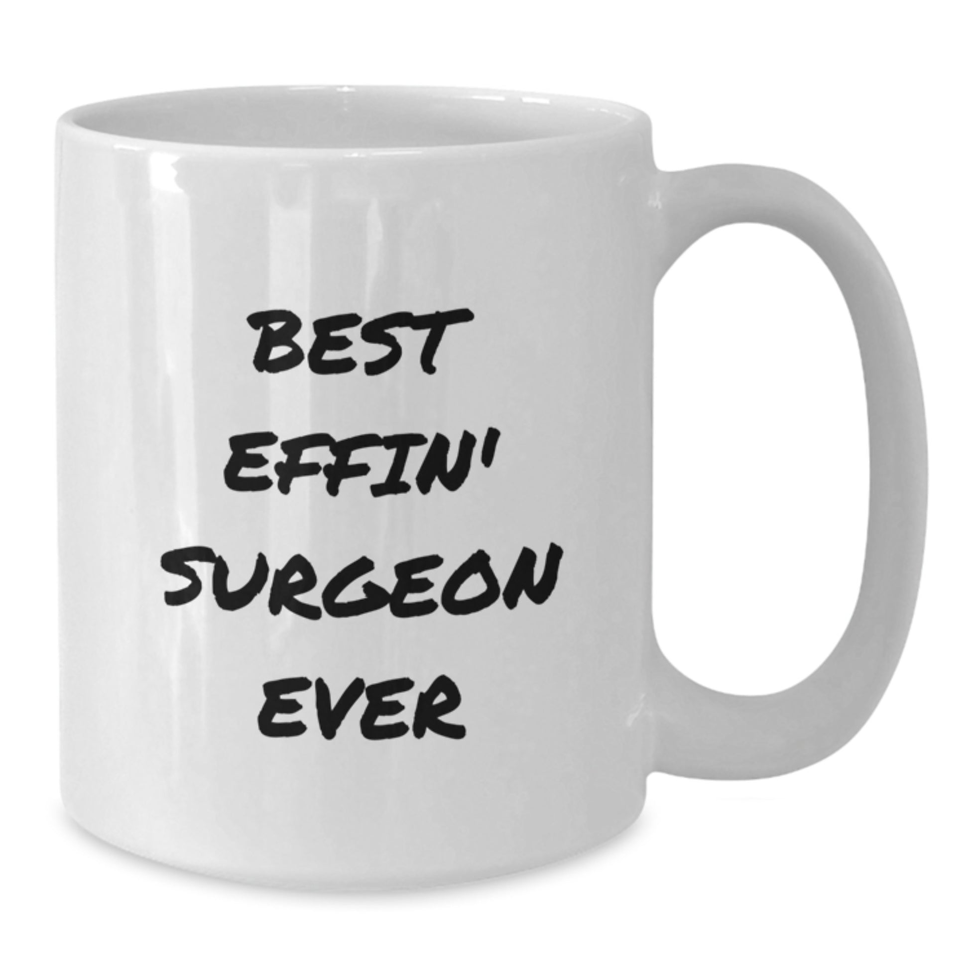 Surgeon Keepsake White Coffee Mug for Him Graduation Gift - Additional