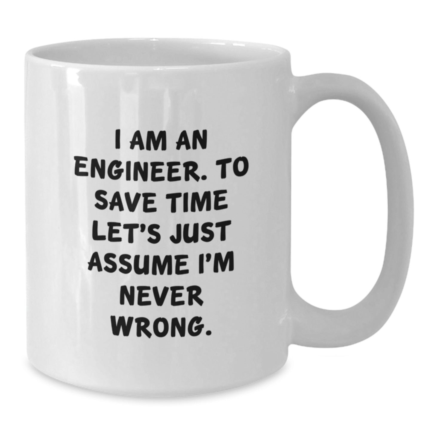 Engineer Keepsake Premium White Coffee Mug for Him Birthday Gift - Additional