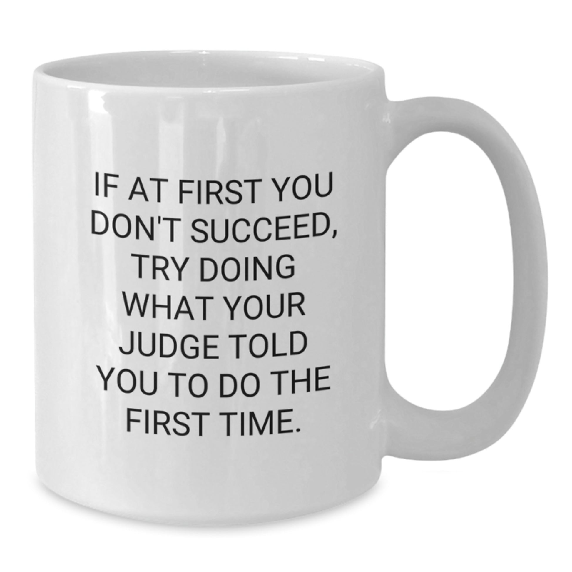 Birthday Gift Judge Keepsake White Coffee Mug for Her – Present - Additional