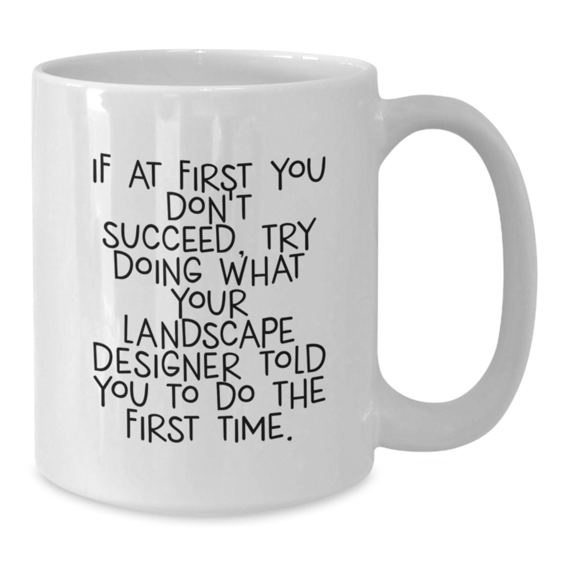 Landscape Designer Keepsake Mug for Him Birthday Gift White Ceramic 11oz - Additional