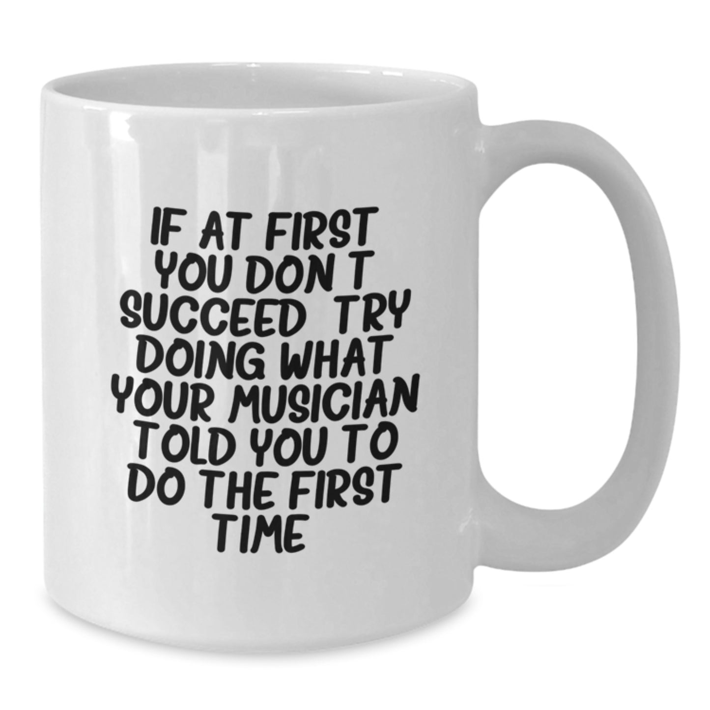 Musician Keepsake White Coffee Mug for Him Birthday Gift - Additional