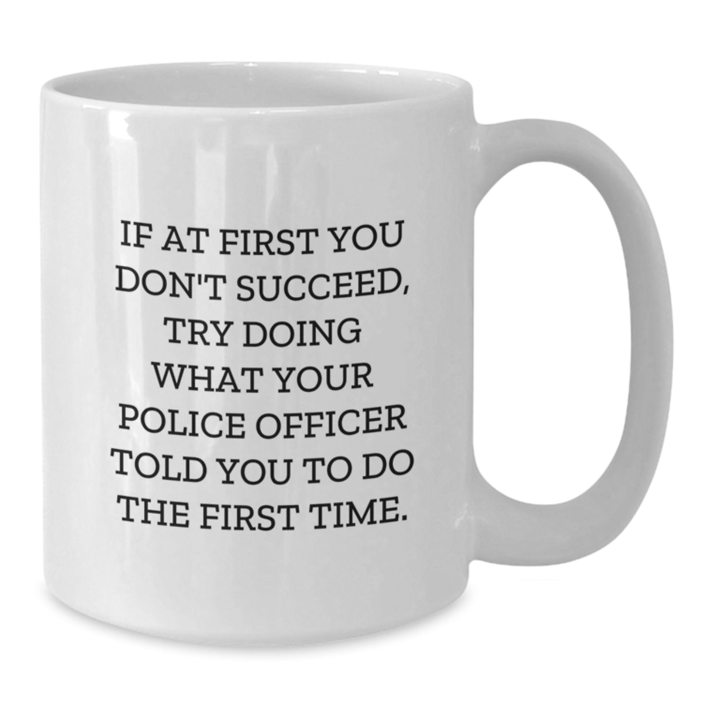 Police Officer Keepsake Mug for Him Birthday Gift Ceramic 11oz and 15oz - Additional