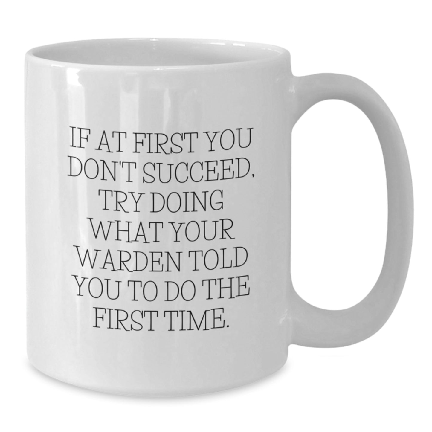 Warden Keepsake White Ceramic Coffee Mug for Him Birthday Gift - Additional