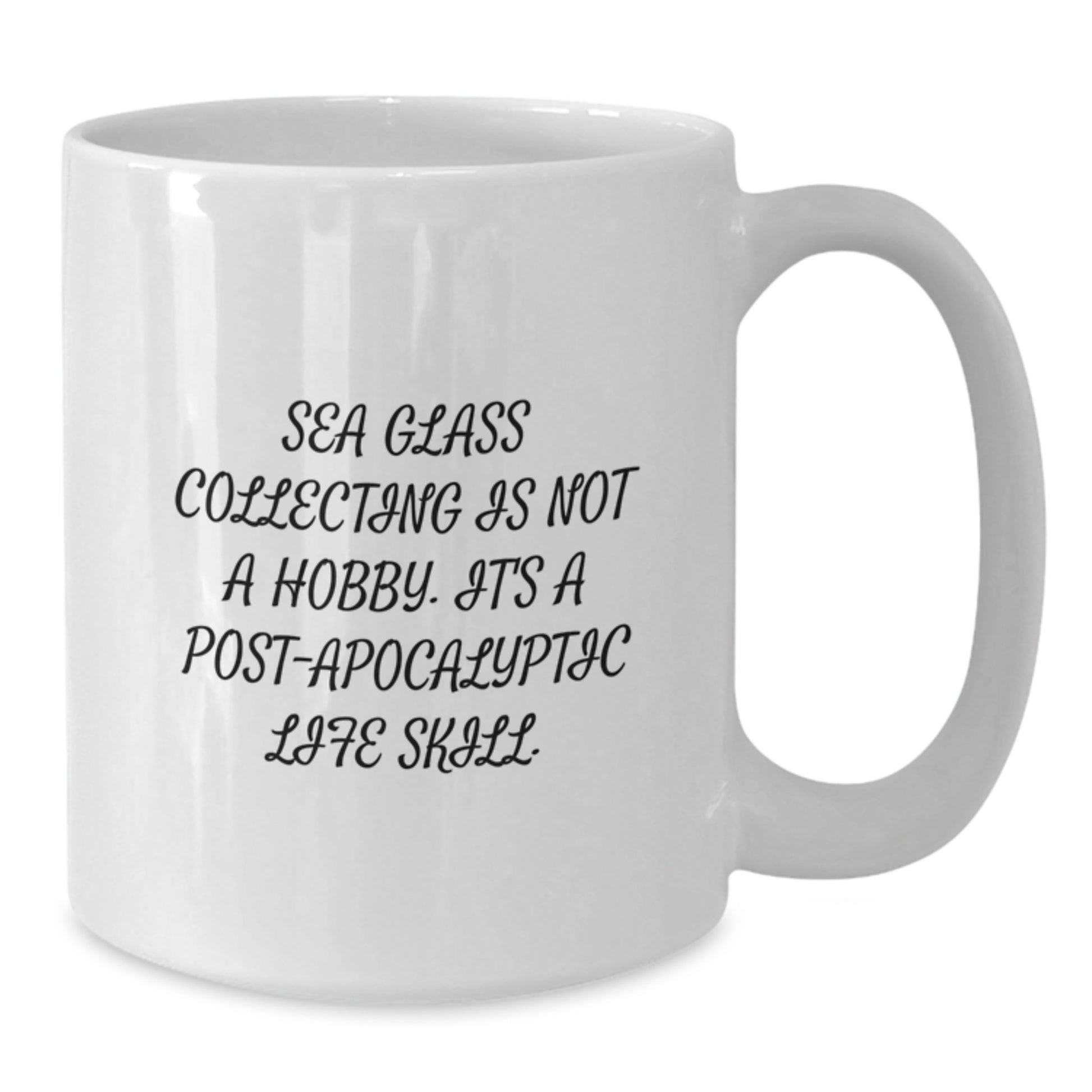 Birthday Gift for Her – Sea Glass Collecting 11oz Mug Present - Additional