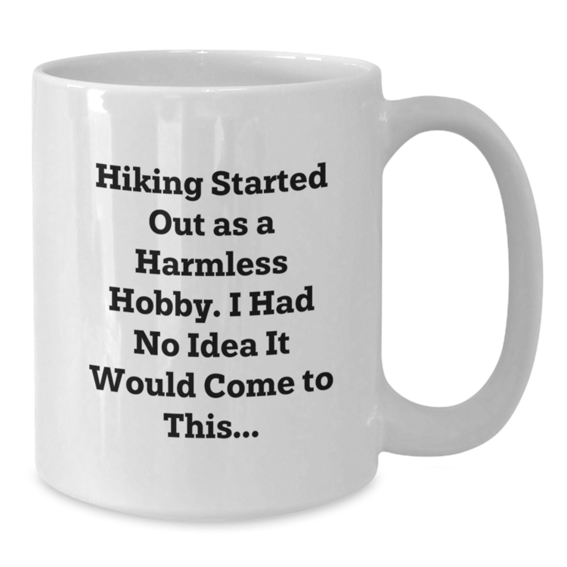 Hiking Keepsake White Ceramic Coffee Mug for Him Birthday Gift - Additional