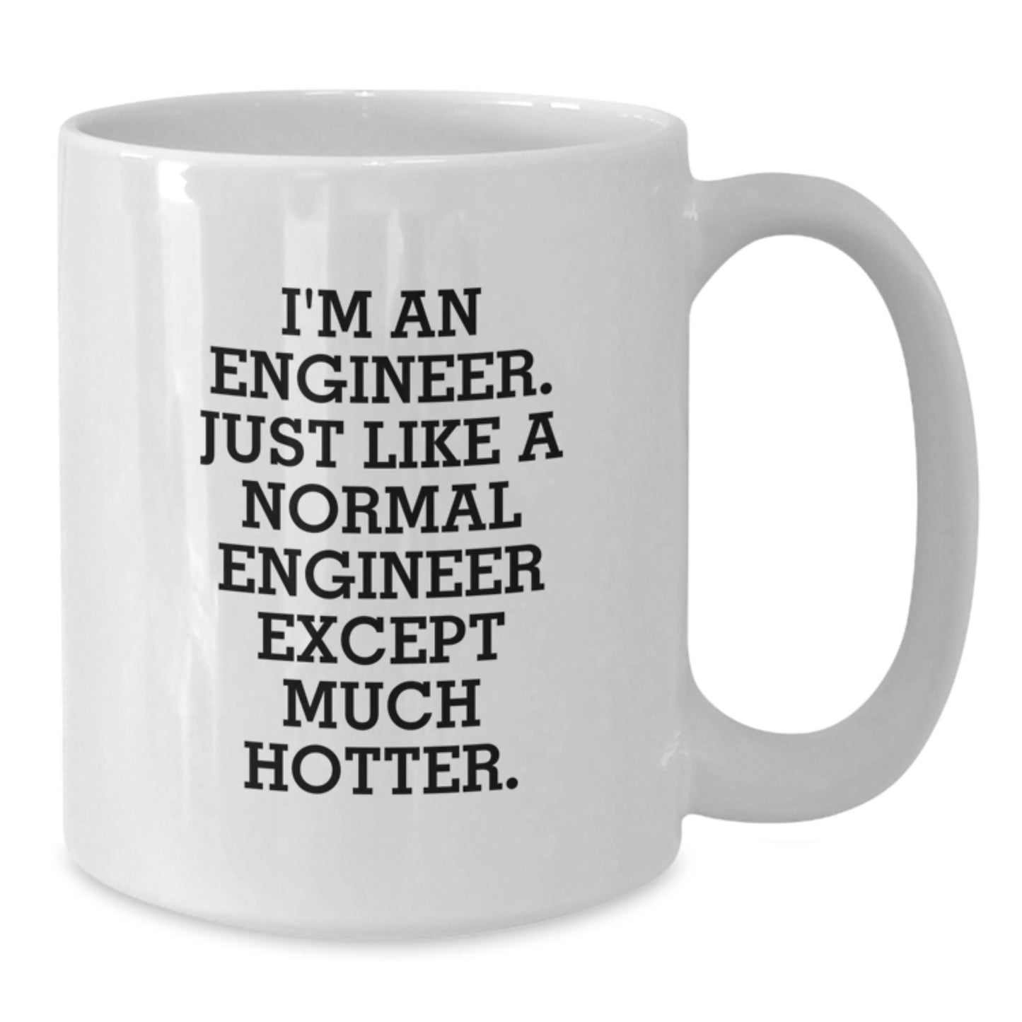 Engineer Gifts from Friends Unique Funny White Coffee Mugs for Valentine's - I'm An Engineer - Additional