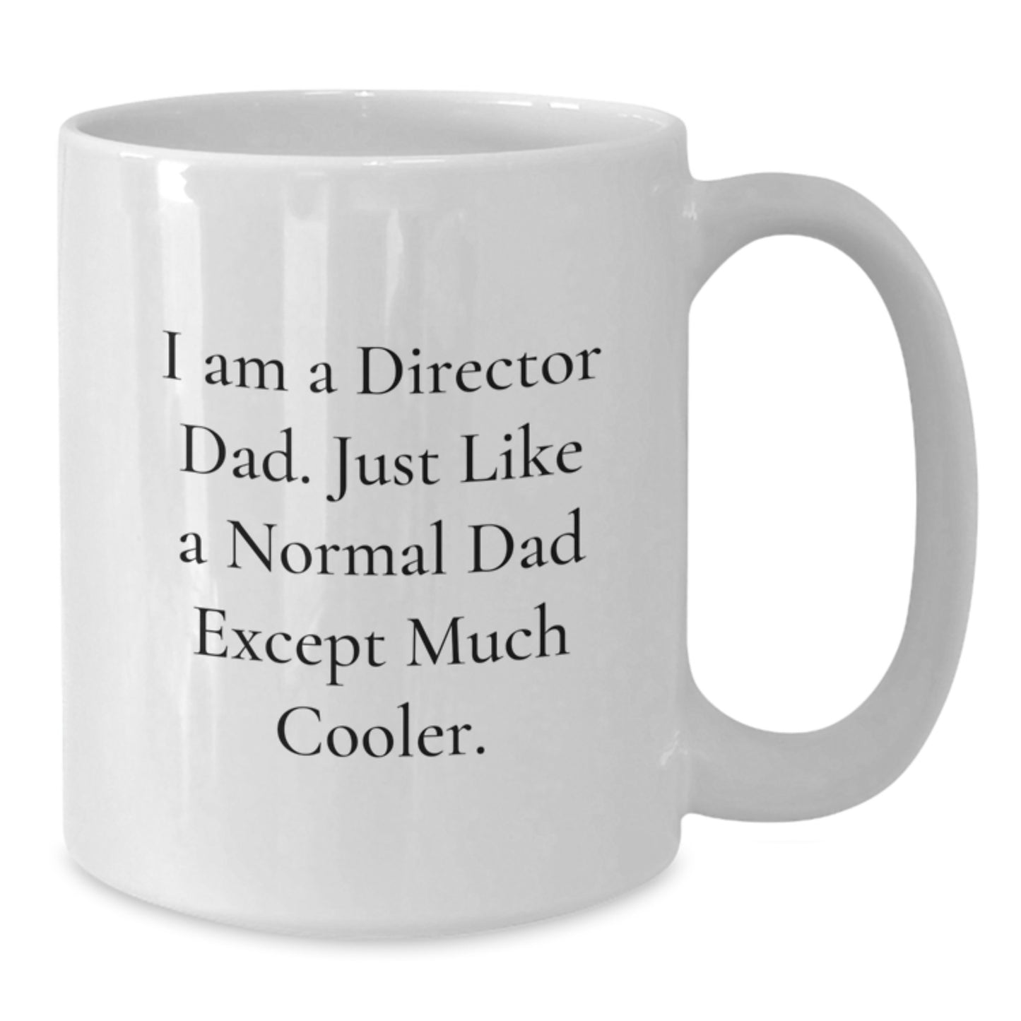 Director Dad Keepsake Mug for Him Birthday Gift Ceramic 11oz Microwave - Additional