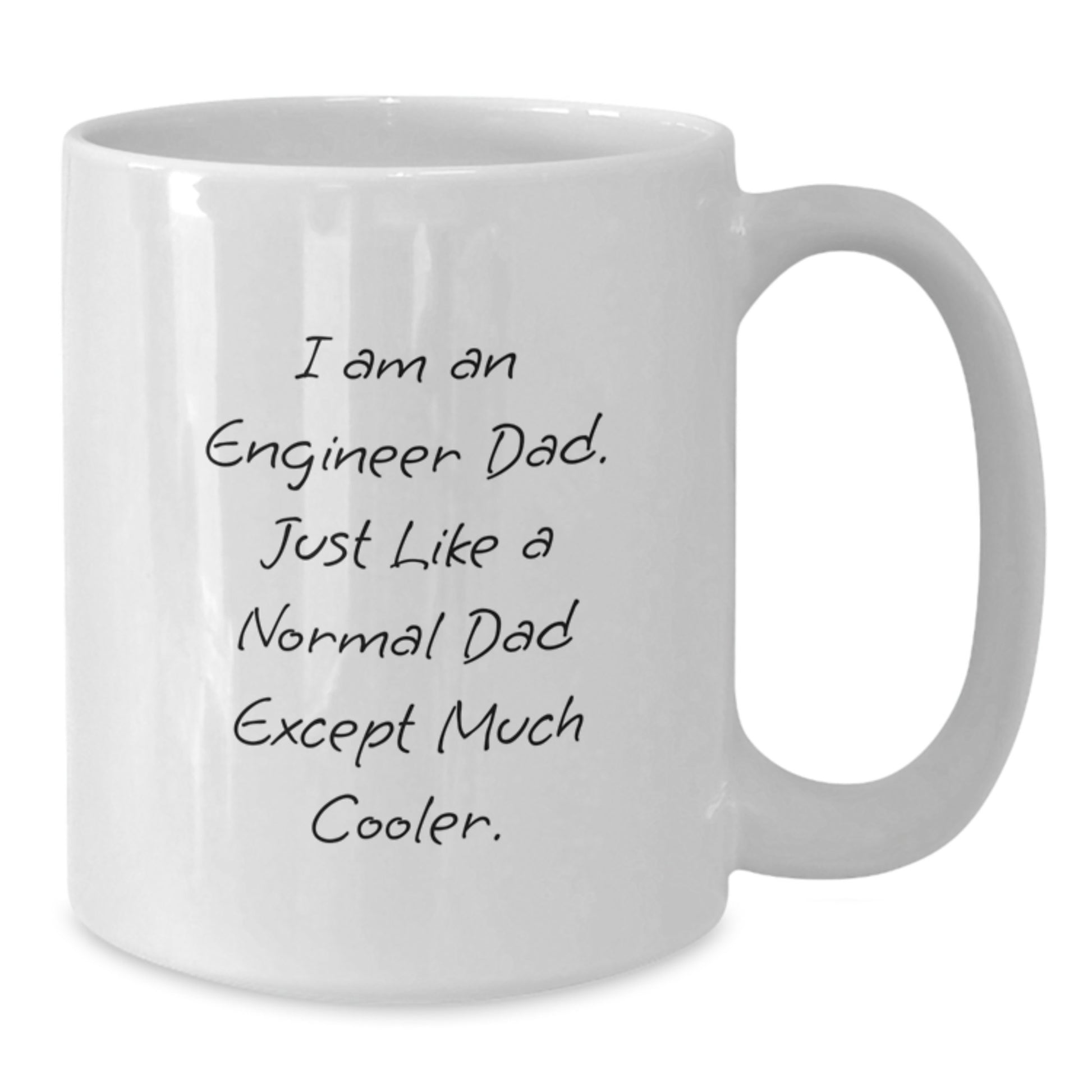 Engineer Dad Mug Ceramic 11oz MicrowaveSafe Present Birthday Gift - Additional