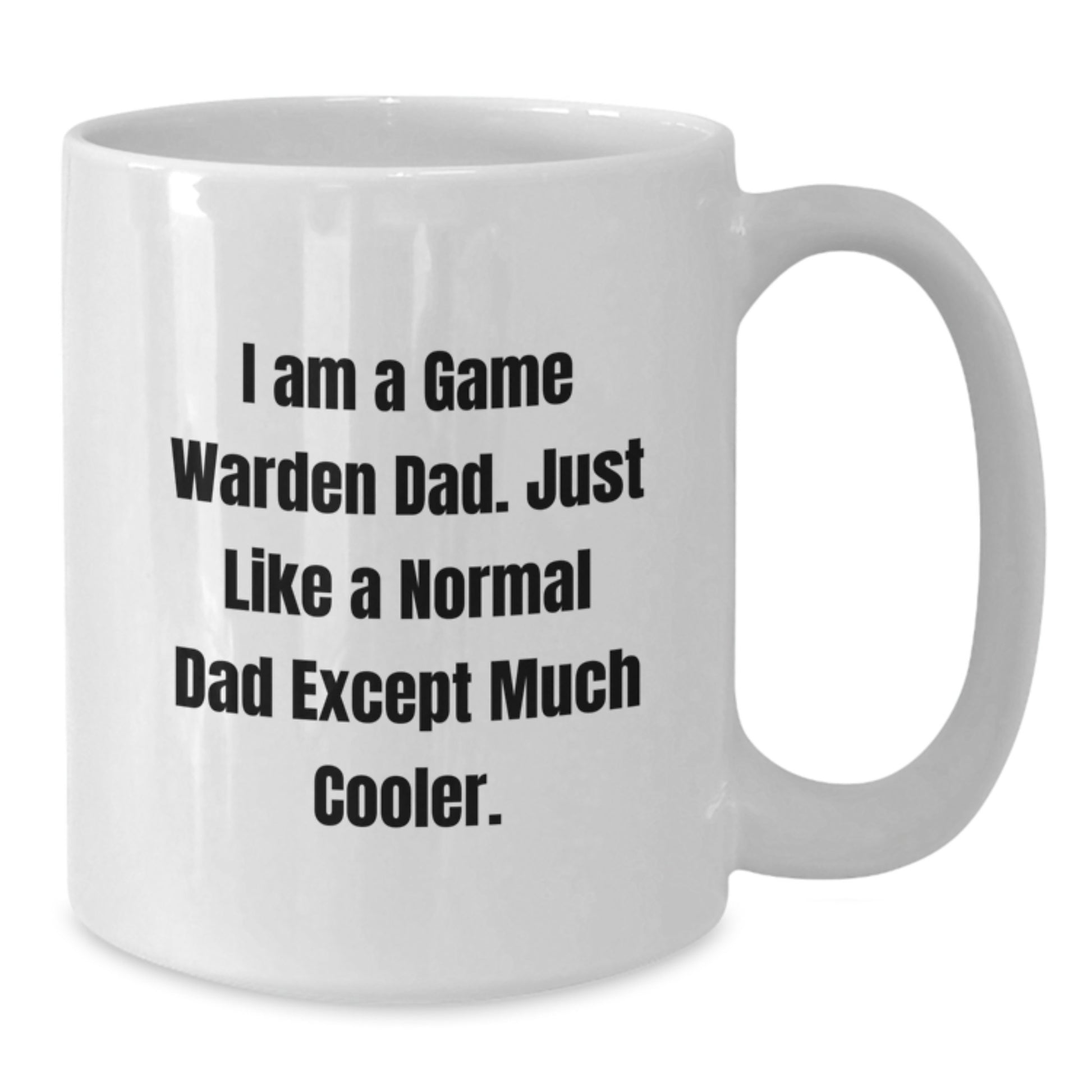 Game Warden Keepsake Mug for Him Birthday Gift Ceramic 11oz Microwave - Additional