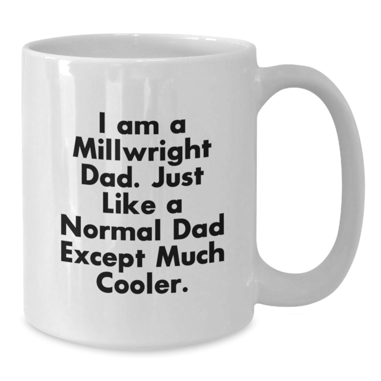 Millwright Keepsake White Coffee Mug for Him Birthday Premium Gift - Additional