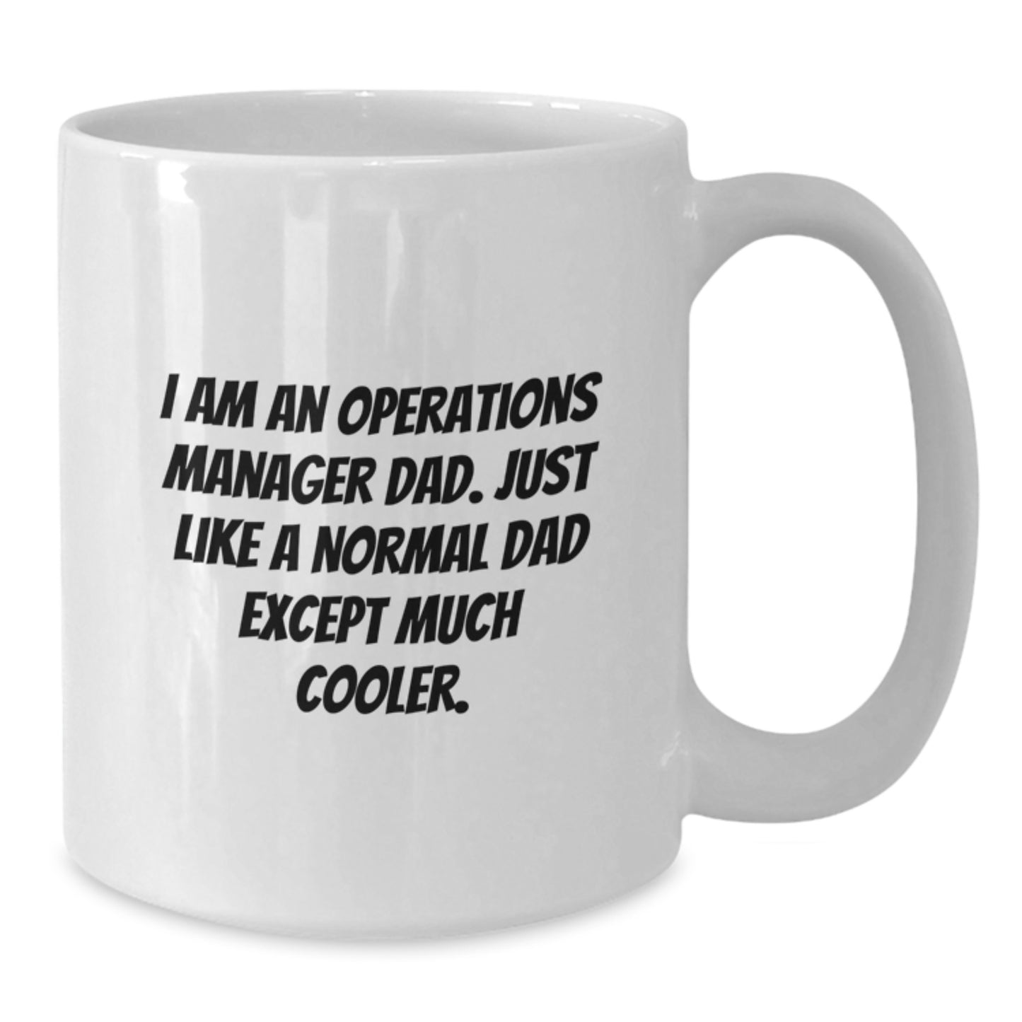 Operations Manager Keepsake Ceramic Mug for Him Birthday Gift - Additional