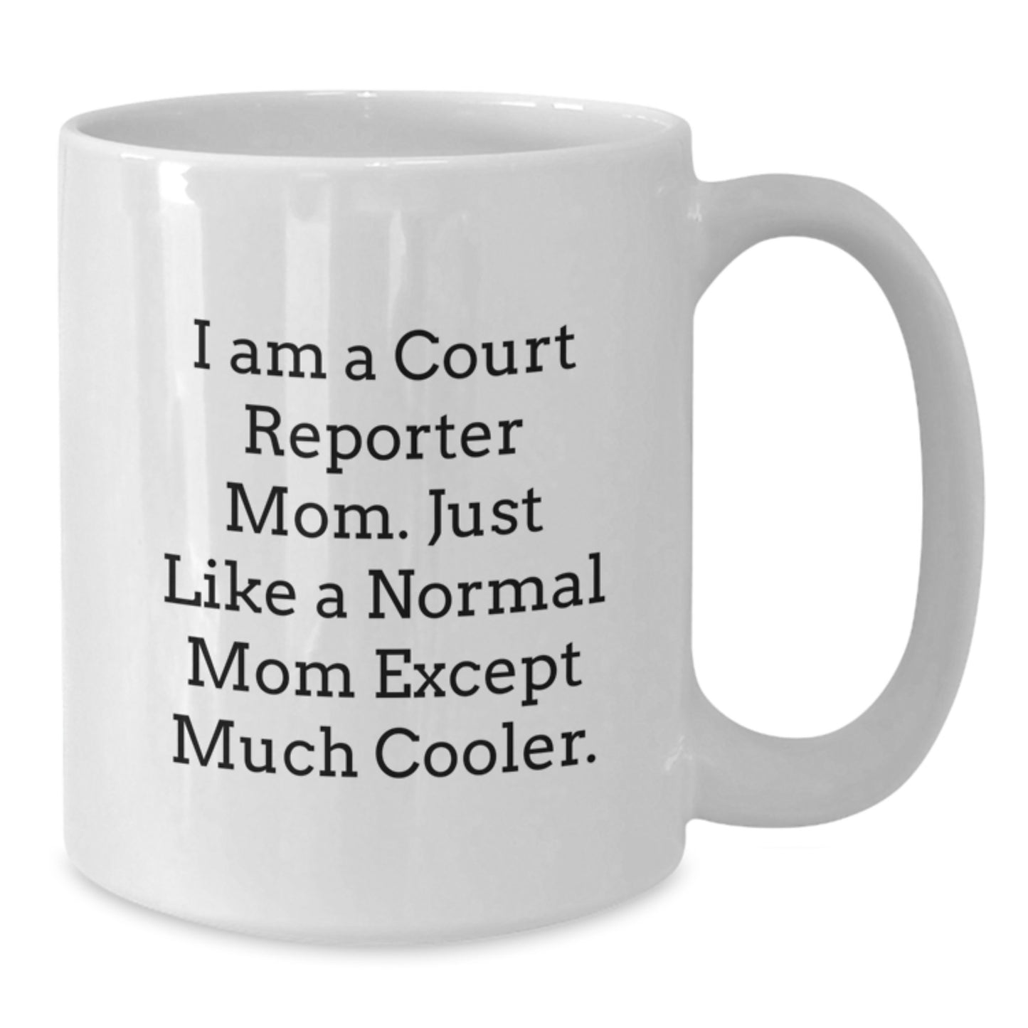 Court Reporter White Coffee Mug Idea Birthday Gift for Coworkers - Additional