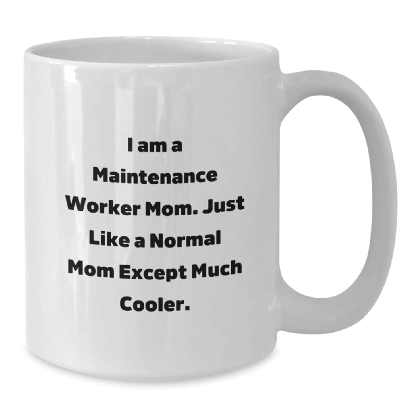 Maintenance Worker Keepsake Mug for Him White Ceramic 11oz Birthday Gift - Additional