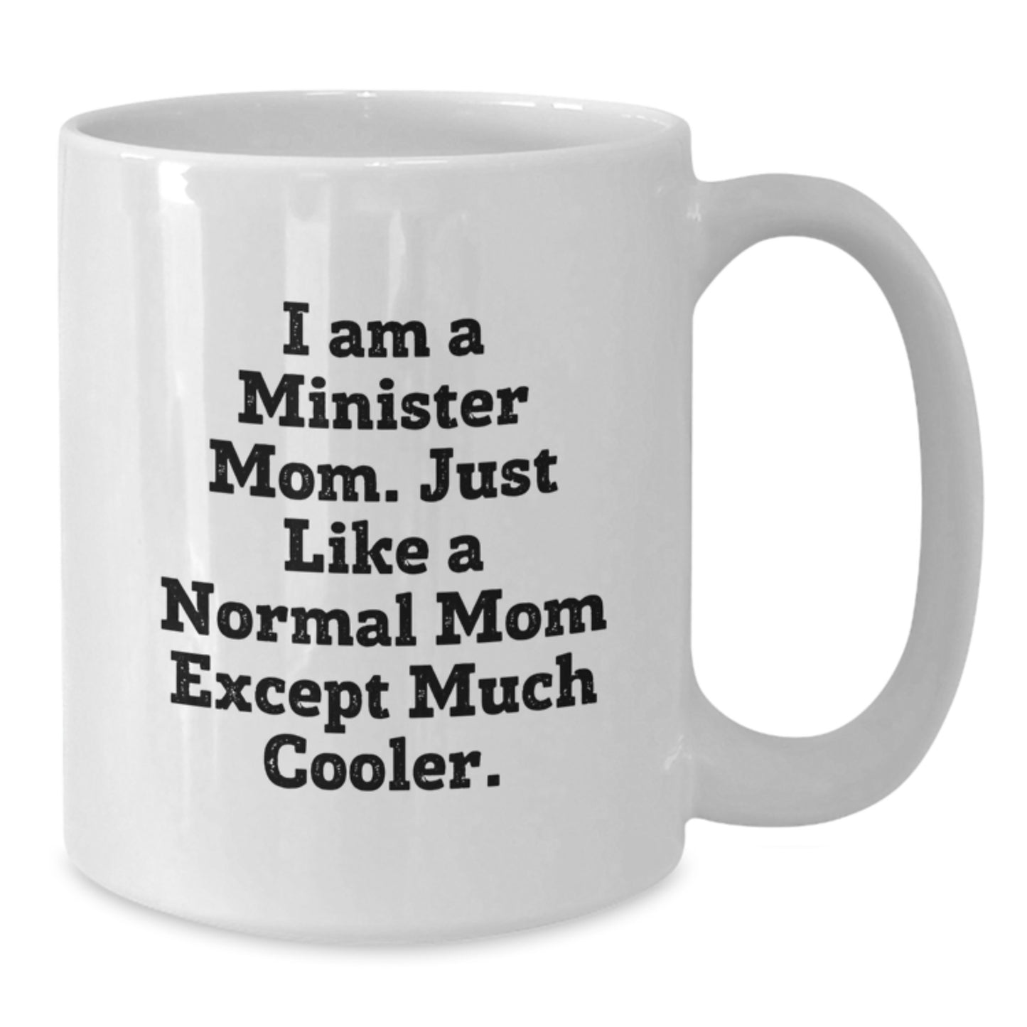 Minister Keepsake Ceramic White Coffee Mug for Him Birthday Gift - Additional