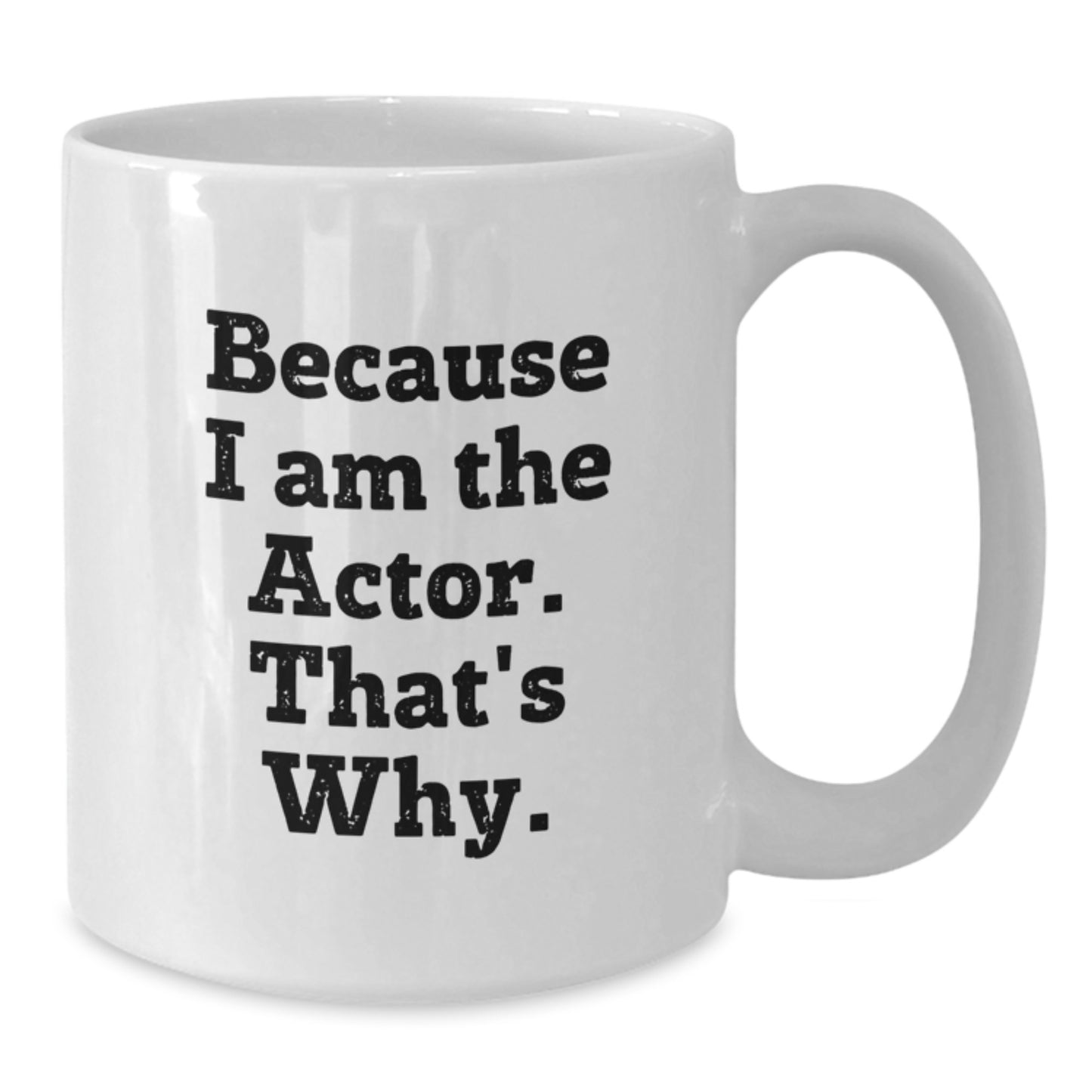 Actor Keepsake Mug for Him Birthday Gift - Additional