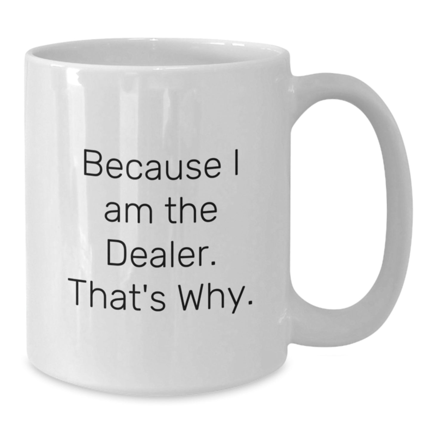Dealer White Ceramic Coffee Mug for a Best Friend Birthday Gift - Additional