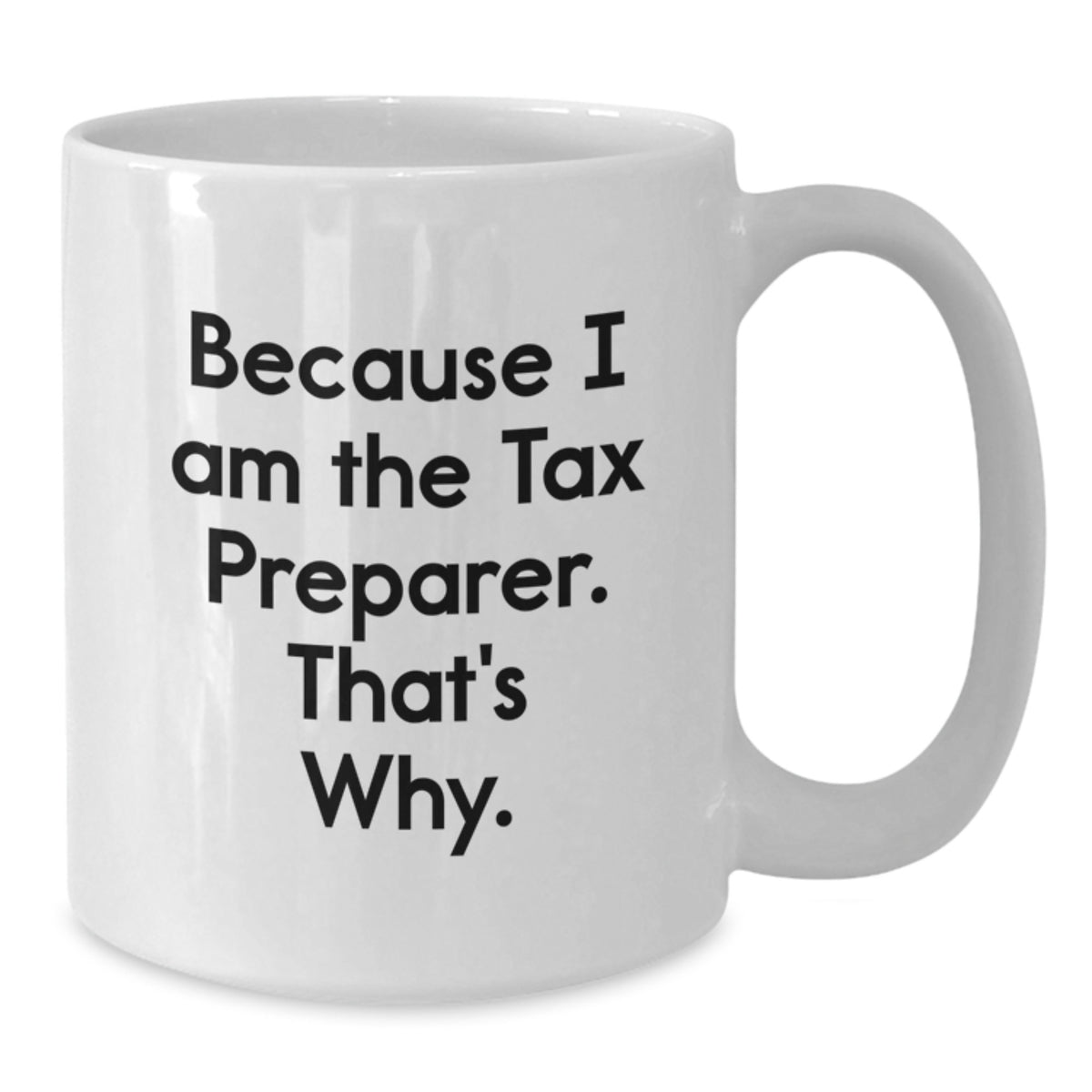 Tax Preparer Gift For Him - A Witty Keepsake Coffee Mug - Additional