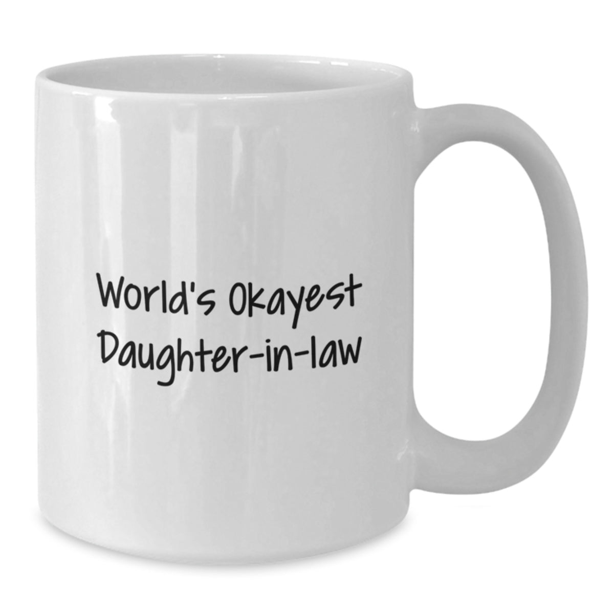 Daughter-in-Law Gift - World's Okayest Daughter-in-Law Keepsake Coffee - Additional