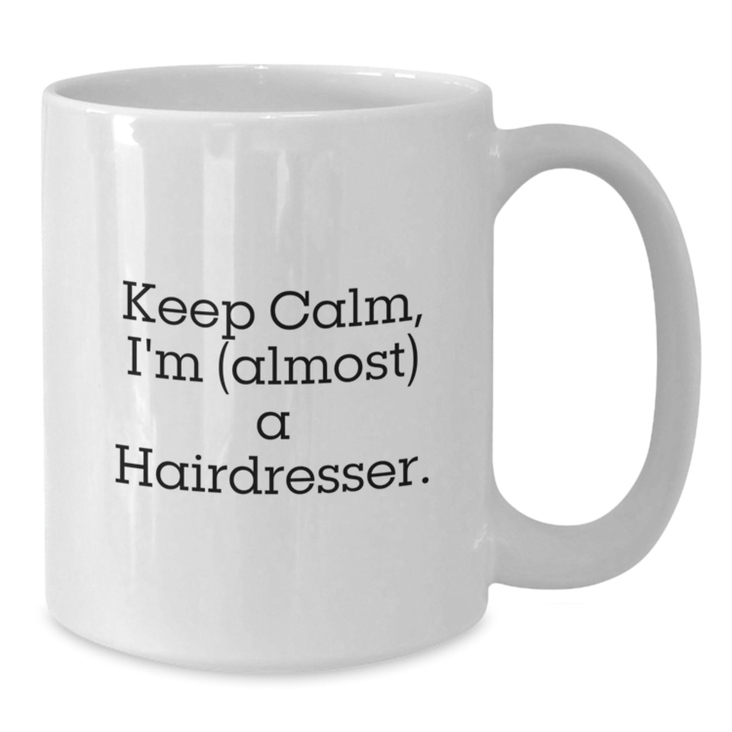 Hairdresser Keepsake White Ceramic Coffee Mug for Him Birthday Gift - Additional