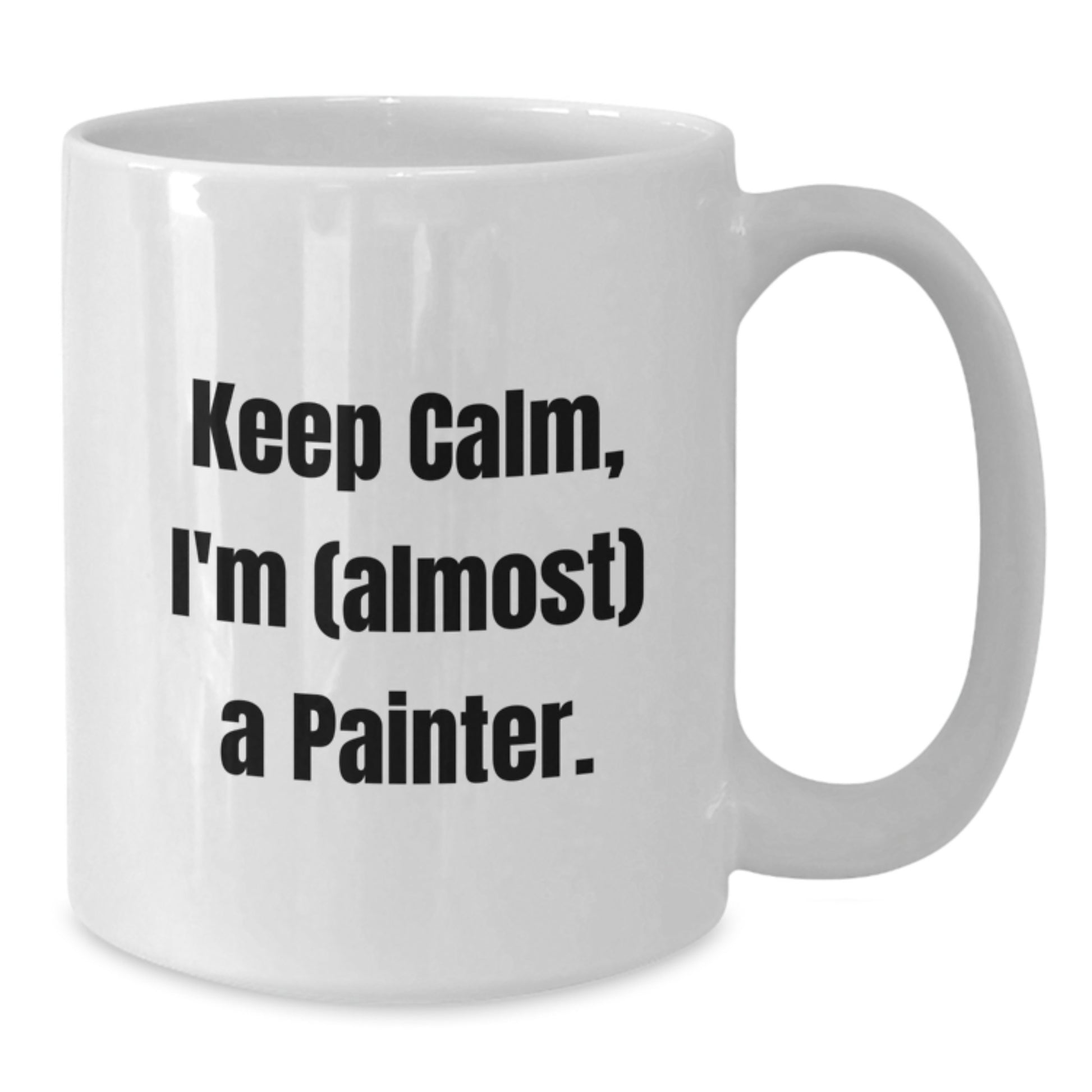 Painter Keepsake Mug for Him Birthday Gift 11oz Ceramic Microwave Safe - Additional