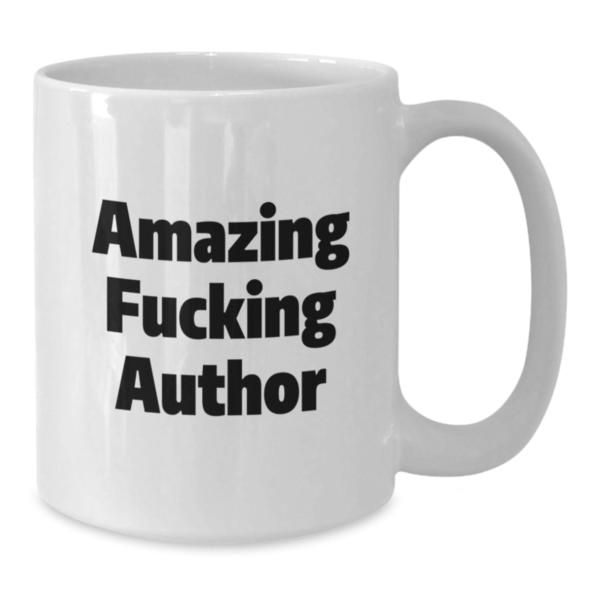 Author Gift for Him - Amazing Fucking Author Keepsake Coffee Mug - Additional