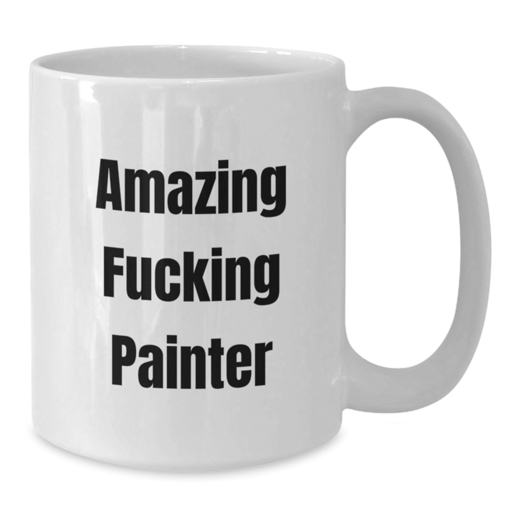 Funny Painter Gifts, Amazing Coffee Mug for Birthday, White Ceramic Gift from Friends to Men, Women, Family - Additional