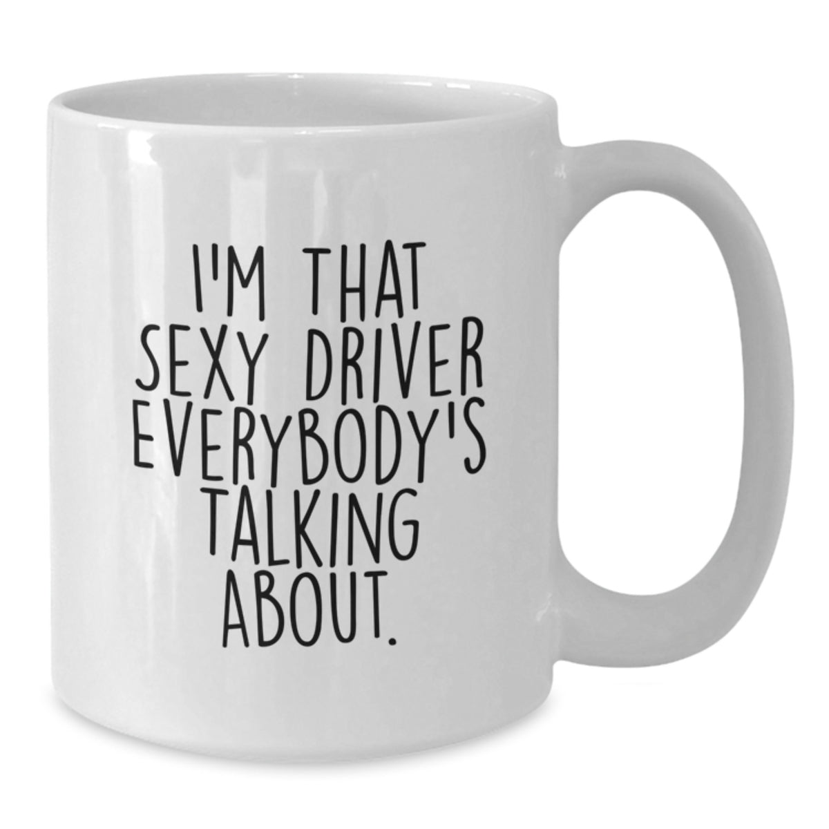 Christmas Gift for Her Playful Driver Quote Coffee Mug Present - Additional