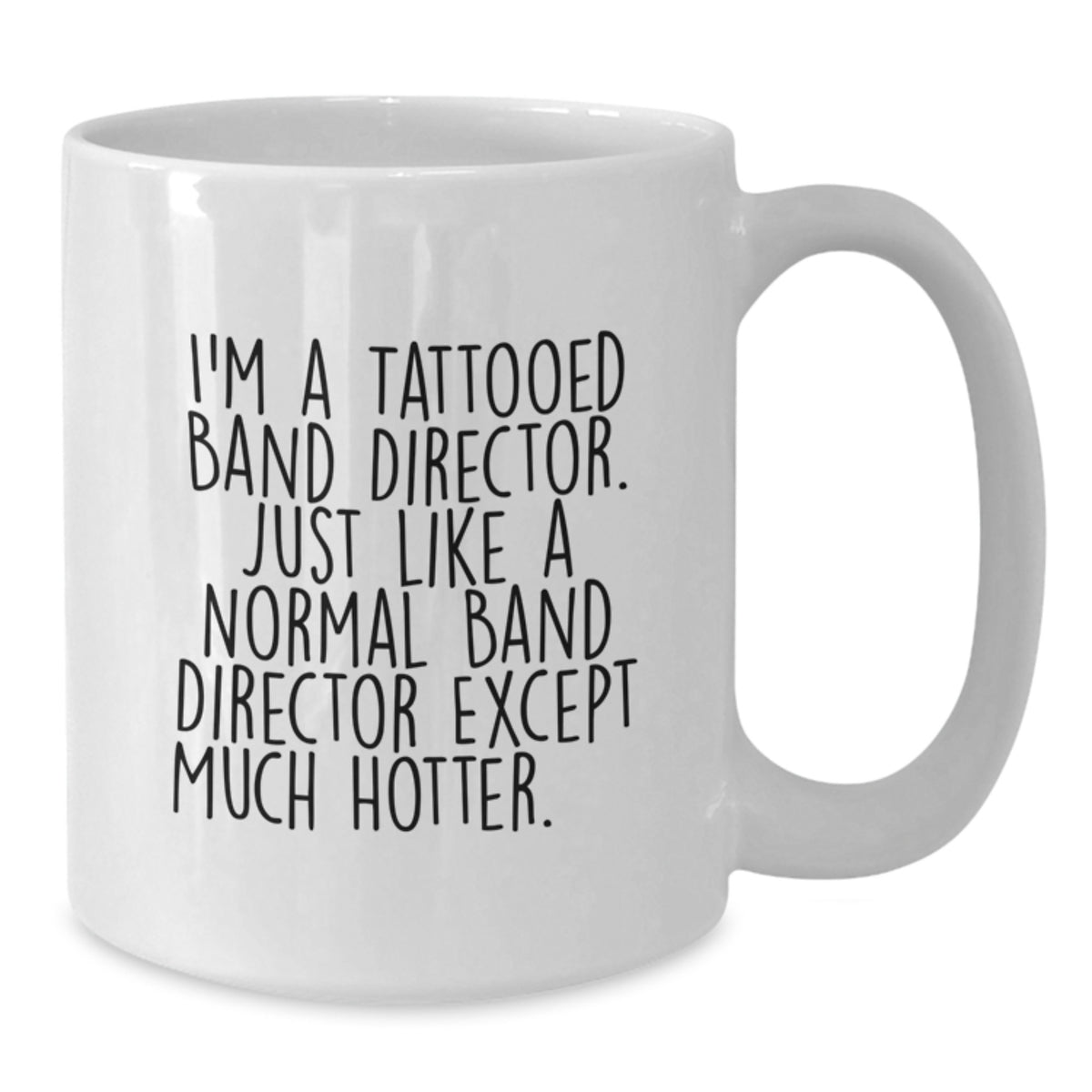 Band Director Gift for Him - Tattooed Band Director Keepsake Mug - Additional