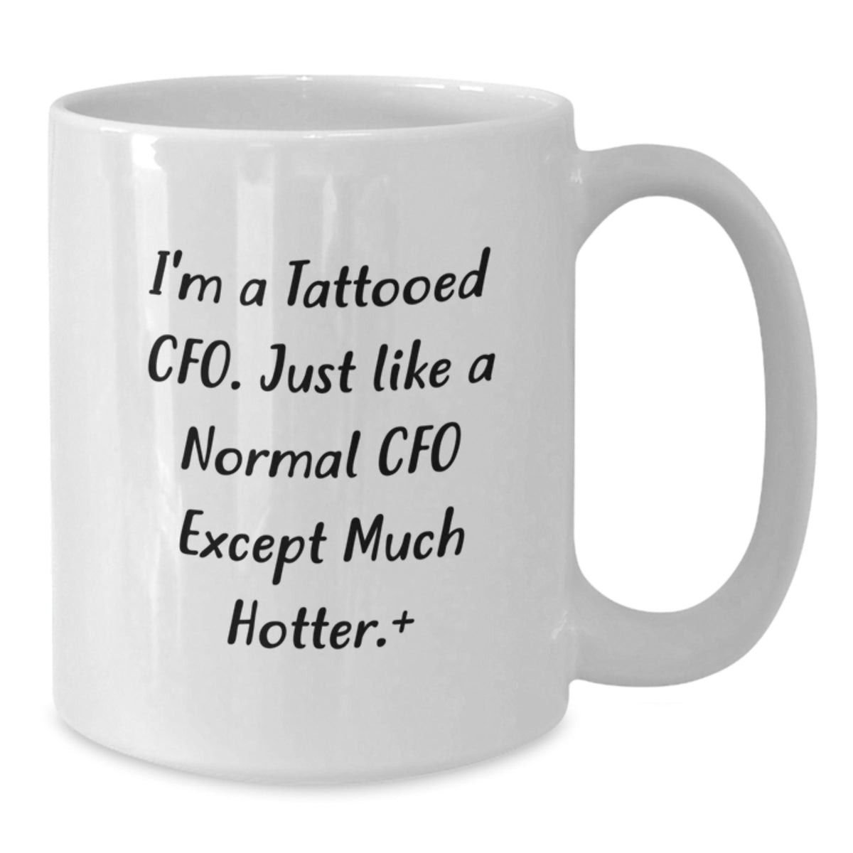 Cfo Gift For Him A Playful Tattooed Cfo Keepsake Mug - Additional