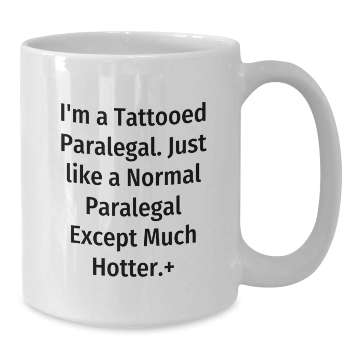 Paralegal Gift For Him Tattooed Paralegal Keepsake Coffee Mug - Additional