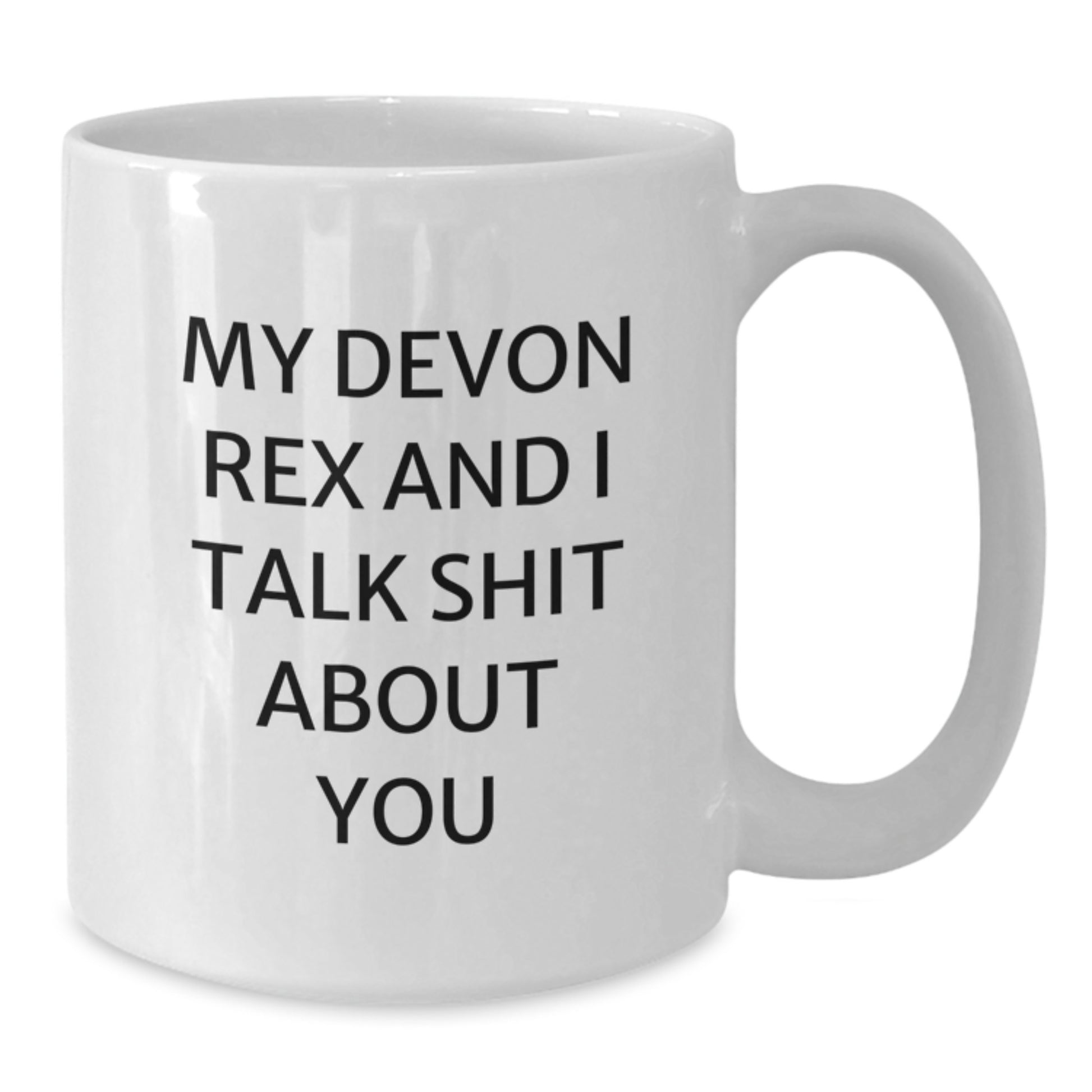 Devon Rex Cat Lovers Funny White Coffee Mugs Gifts from Family and Friends for Christmas Unique Presents - Additional