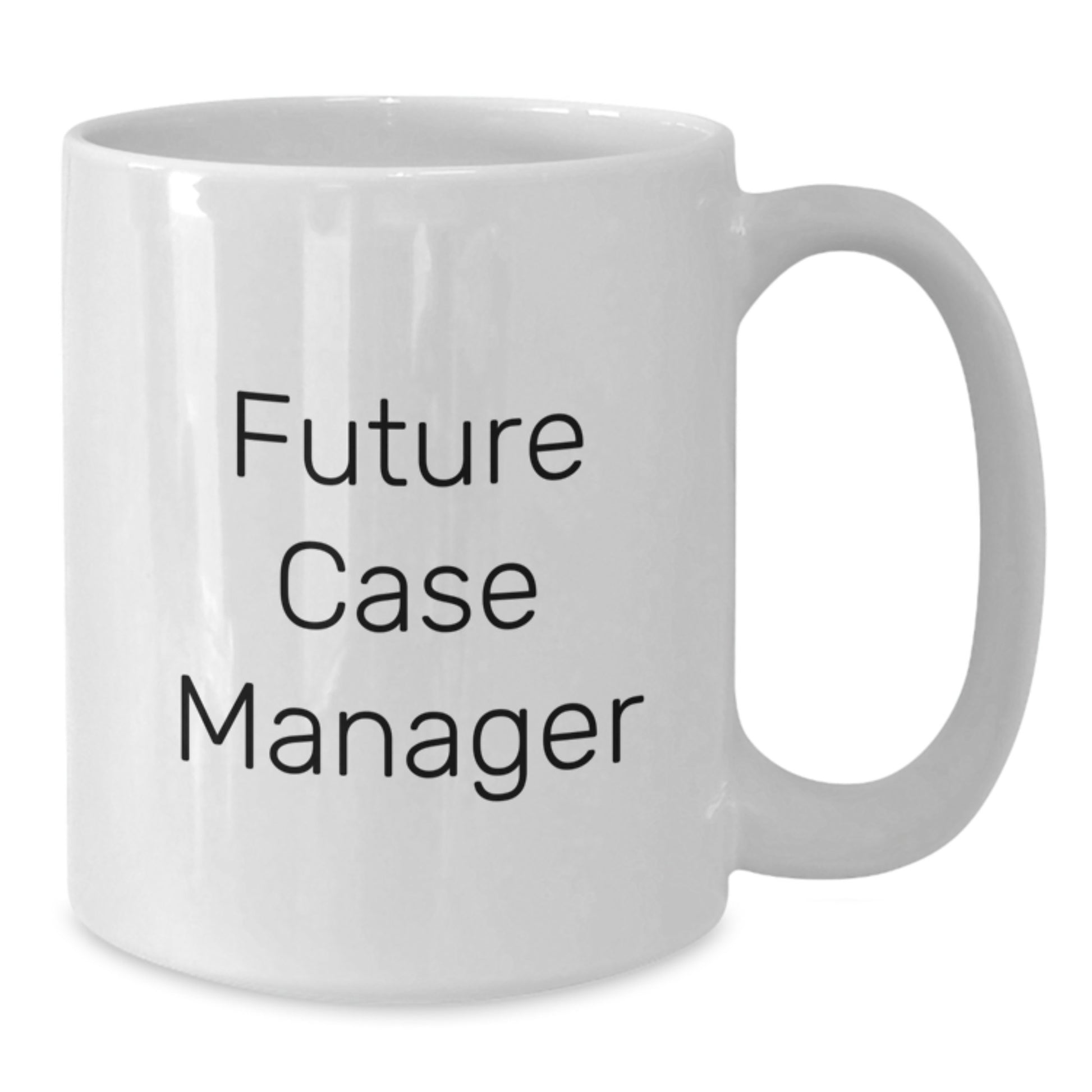 Funny Case Manager Christmas Unique Gifts, Unique White Coffee Mug for Future Case Manager, Gifts from Women to Case Manager, Perfect for Case Manager Men - Additional