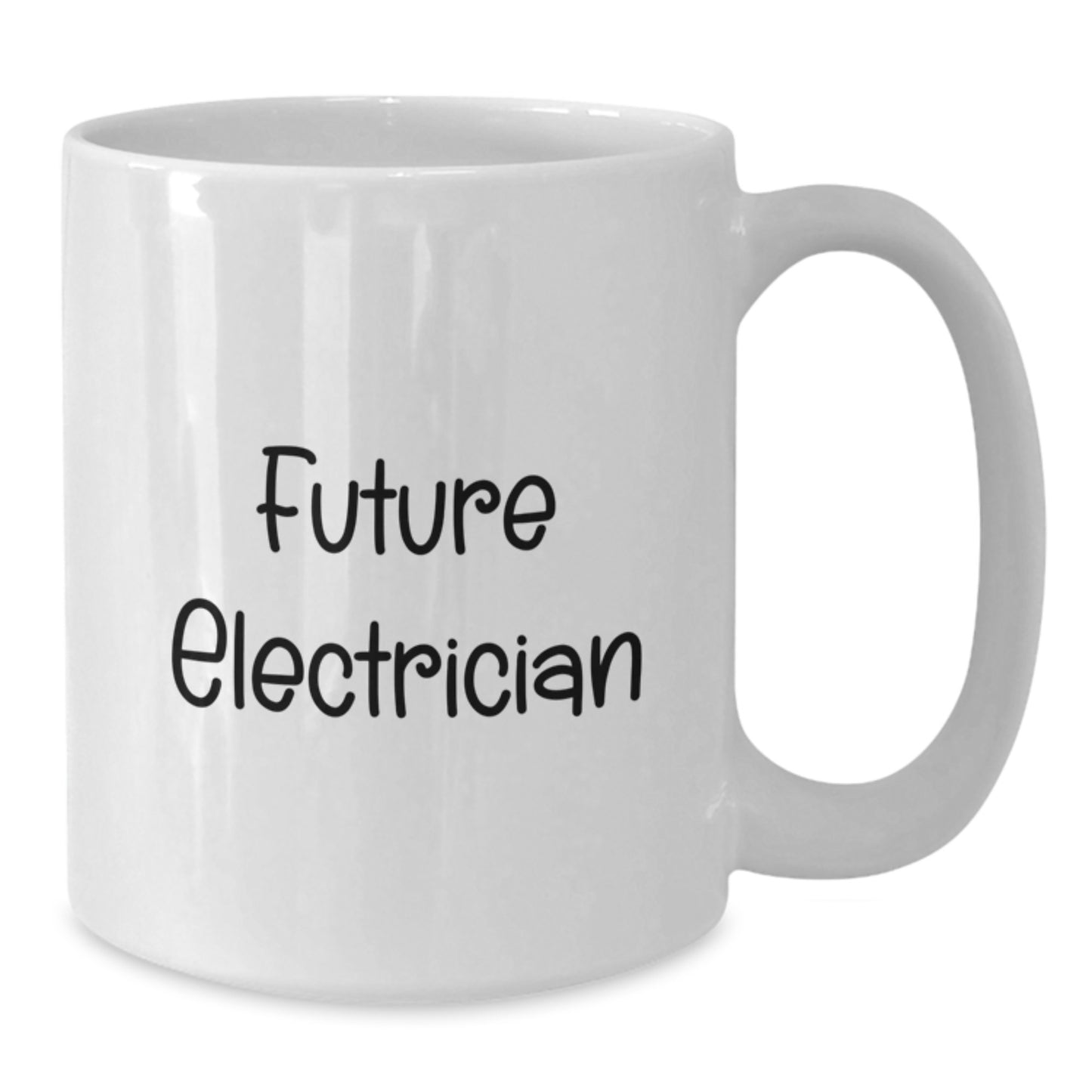Funny Electrician Gifts for Men - White Coffee Mug - Future Electrician Quote, Gifts from Friends for Birthday Unique Gifts - Additional
