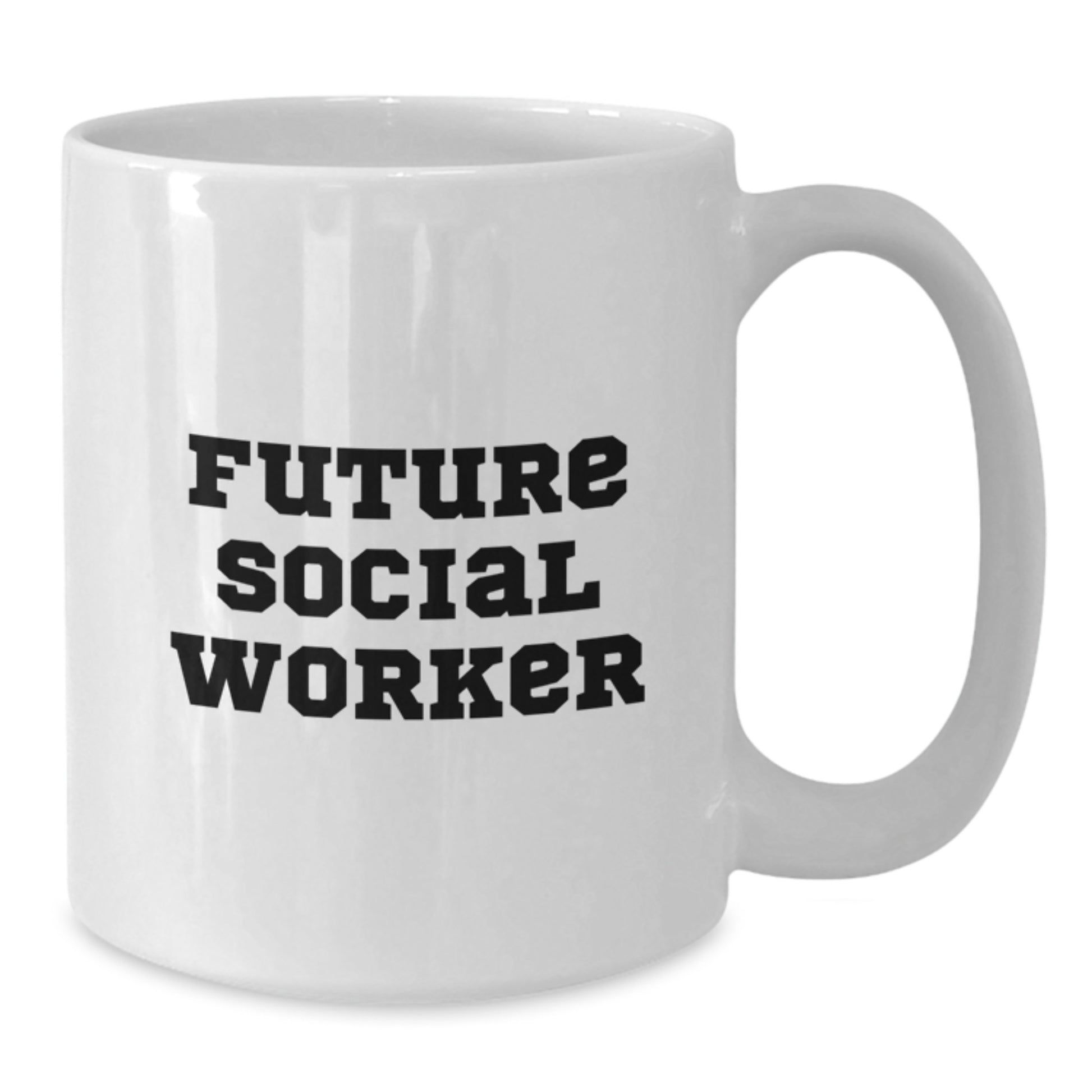 Funny Future Social Worker Gifts from Friends for Social Worker Graduation Unique White Coffee Mug, 'You're Not Just a Social Worker, You're a Superhero' - Additional