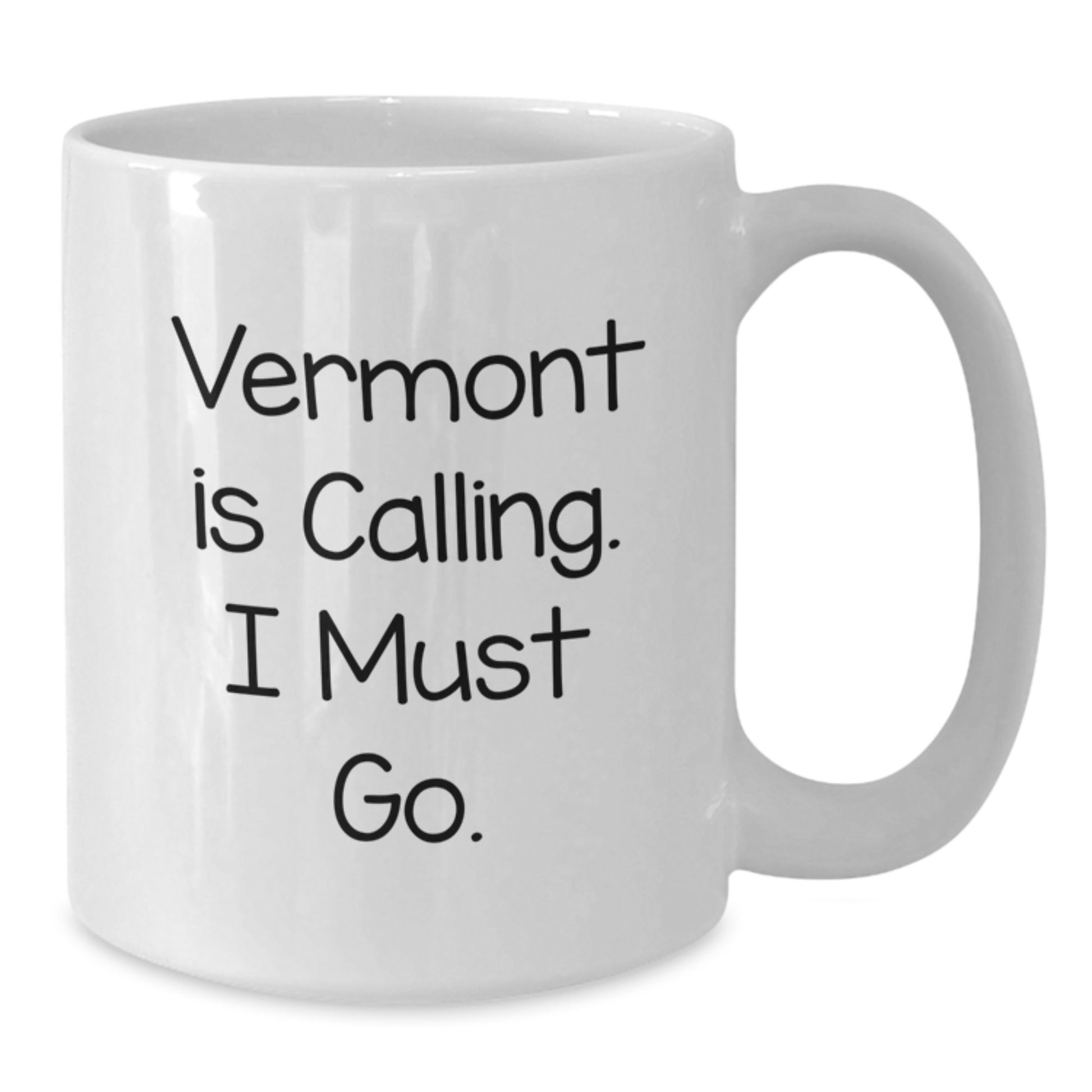 Funny Vermont White Coffee Mug Gifts from Friends and Family for Christmas - Additional