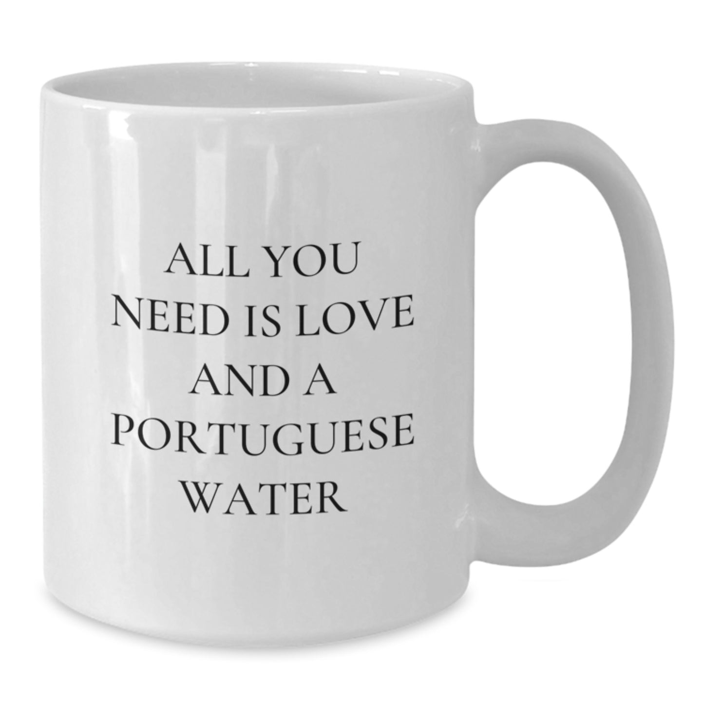 Portuguese Water Dog Lover Gifts from Friends and Family, White Coffee Mug for Birthday Unique Present - Additional