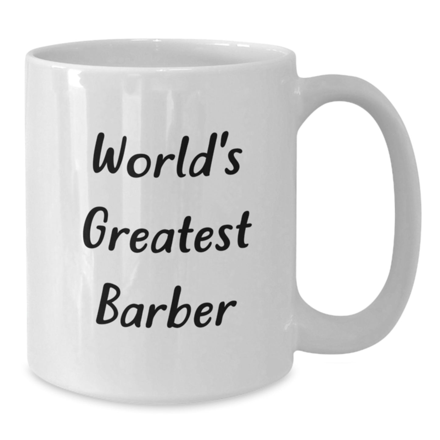 Funny Quotes for Barbers, Funny White Coffee Mug, Gifts from Men to Barbers, Unique Birthday Unique Gifts for Friends, World's Greatest Barber Mug - Additional