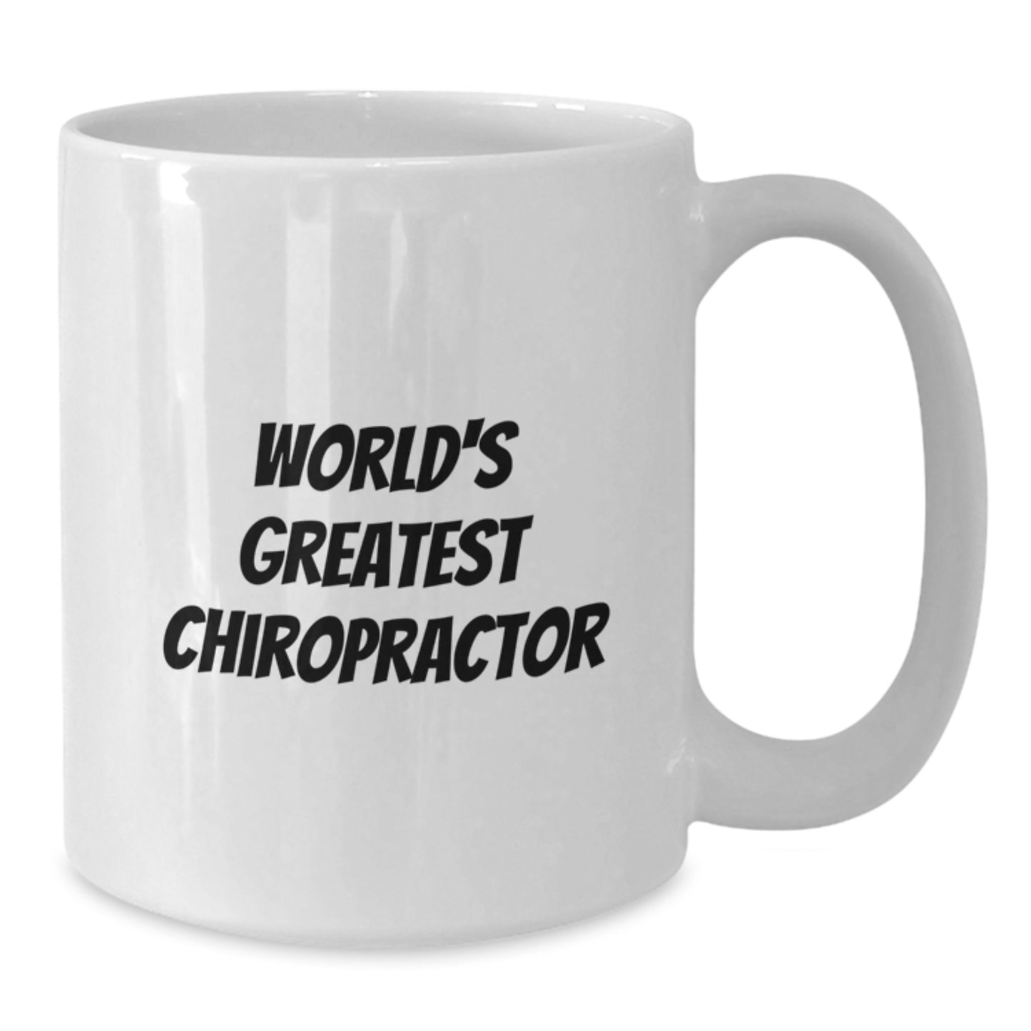 Funny Chiropractor Gifts for Men from Friends on Father's Day - World's Greatest Chiropractor White Coffee Mug - Additional