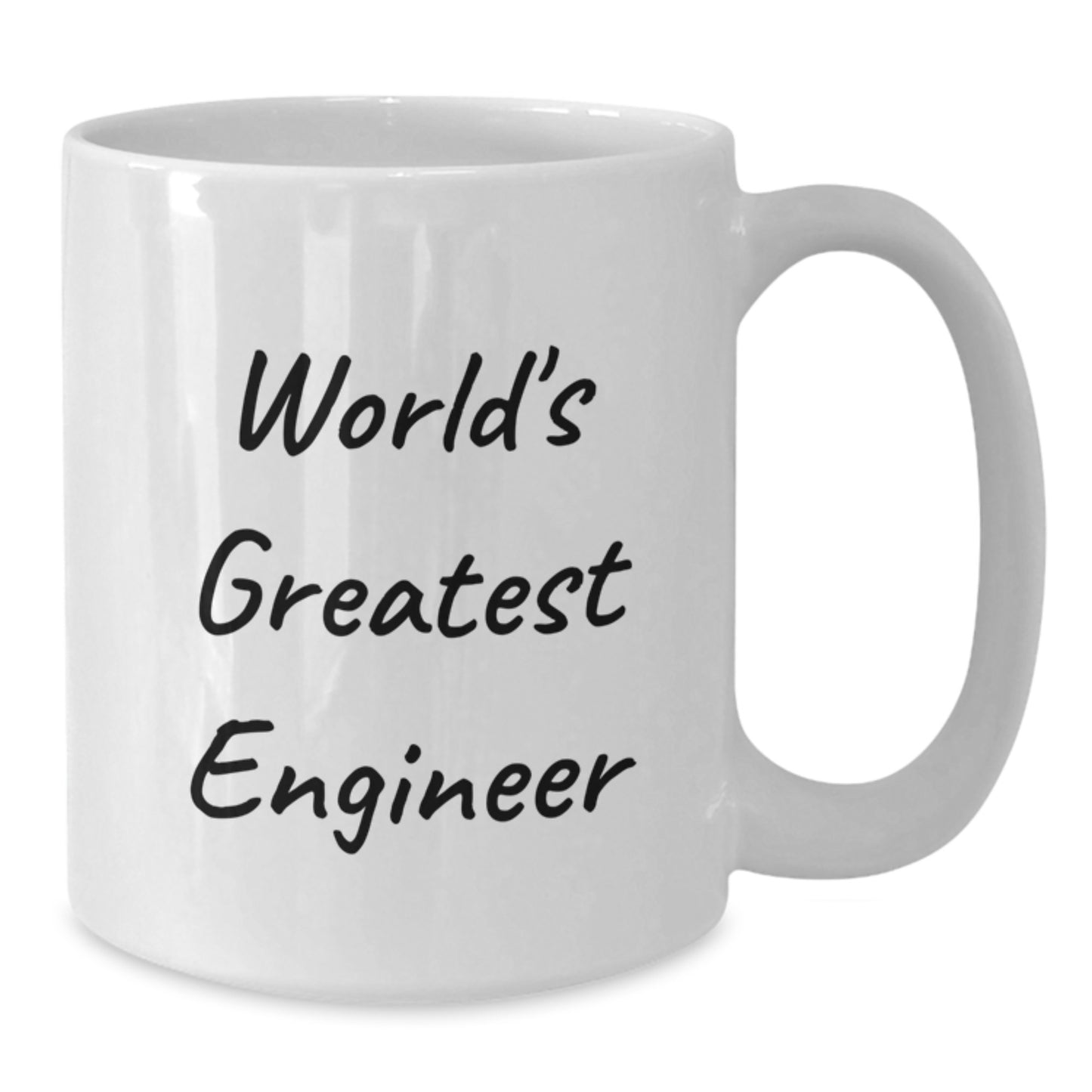 Funny Engineer Gifts, World's Greatest Mug for Christmas, White Coffee Mug with Quote for Engineers from Friends - Additional